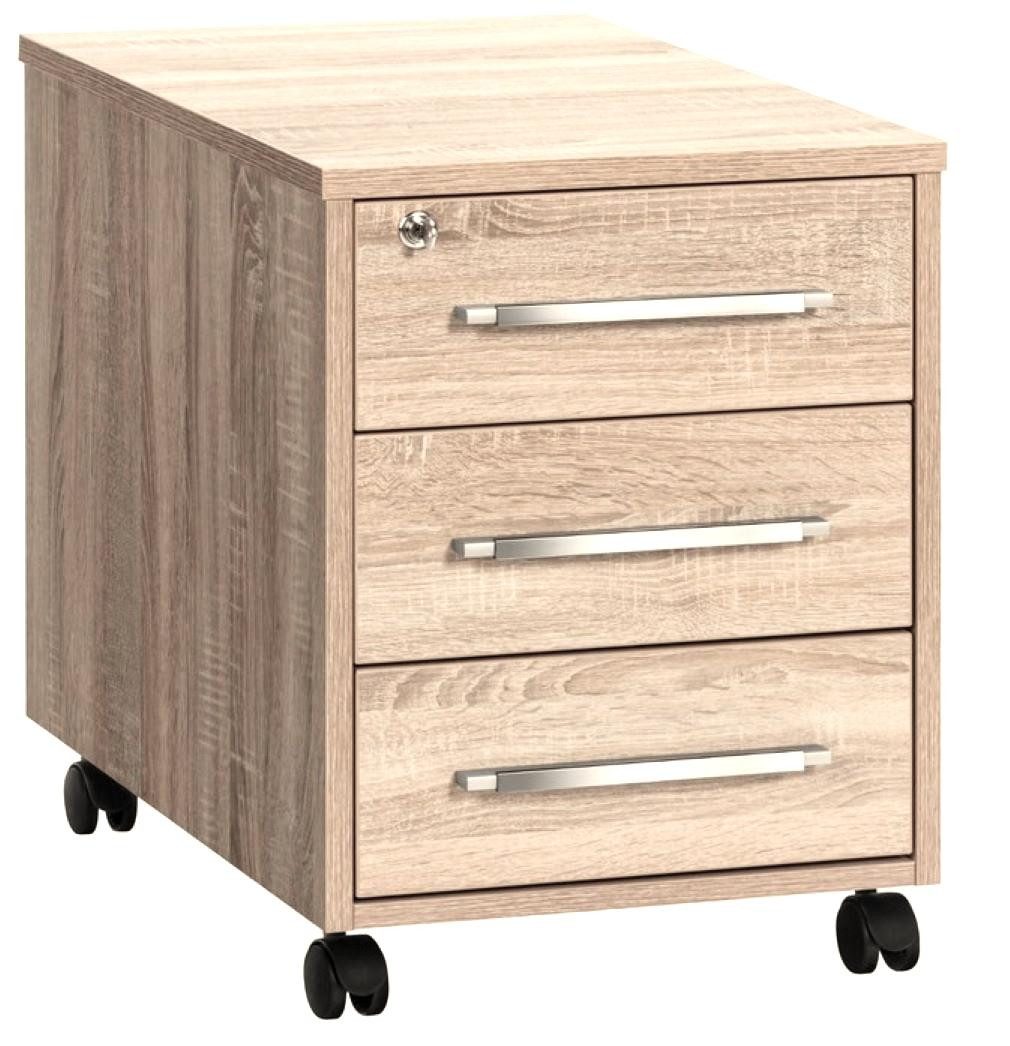 Maja Möbel Rollcontainer 1716 3-Schub, Edelbuche, günstig online kaufen