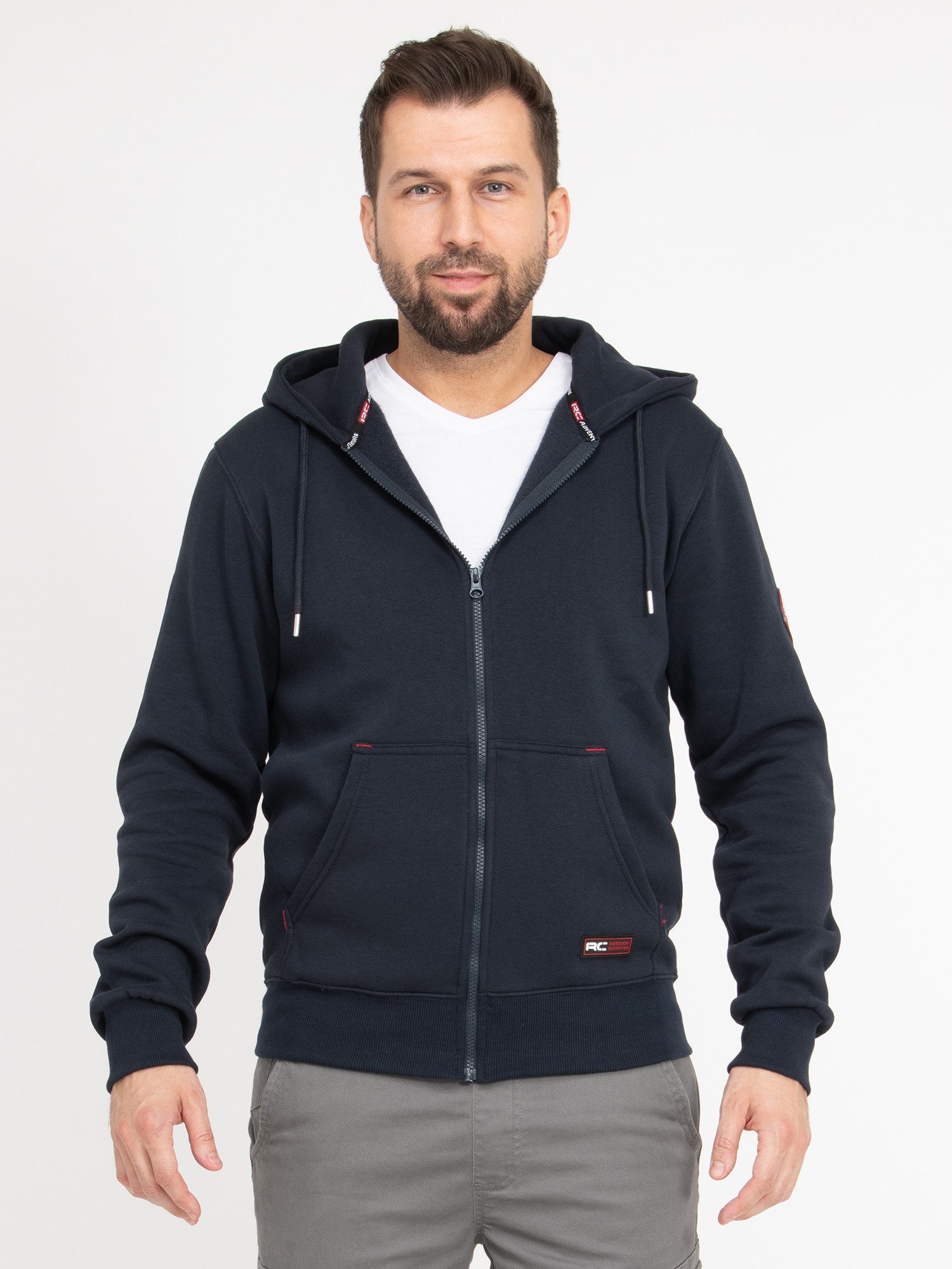 Rock Creek Kapuzenpullover Herren Hoodie Sweatjacke mit Kapuze H-387 – Bild 4 von 5