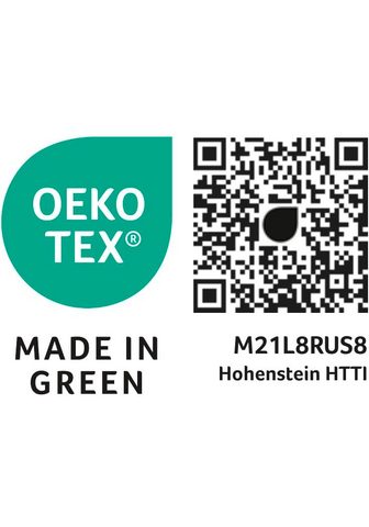 Užklotas Exact Biederlack dryžiai su subtilus Melange-Optik