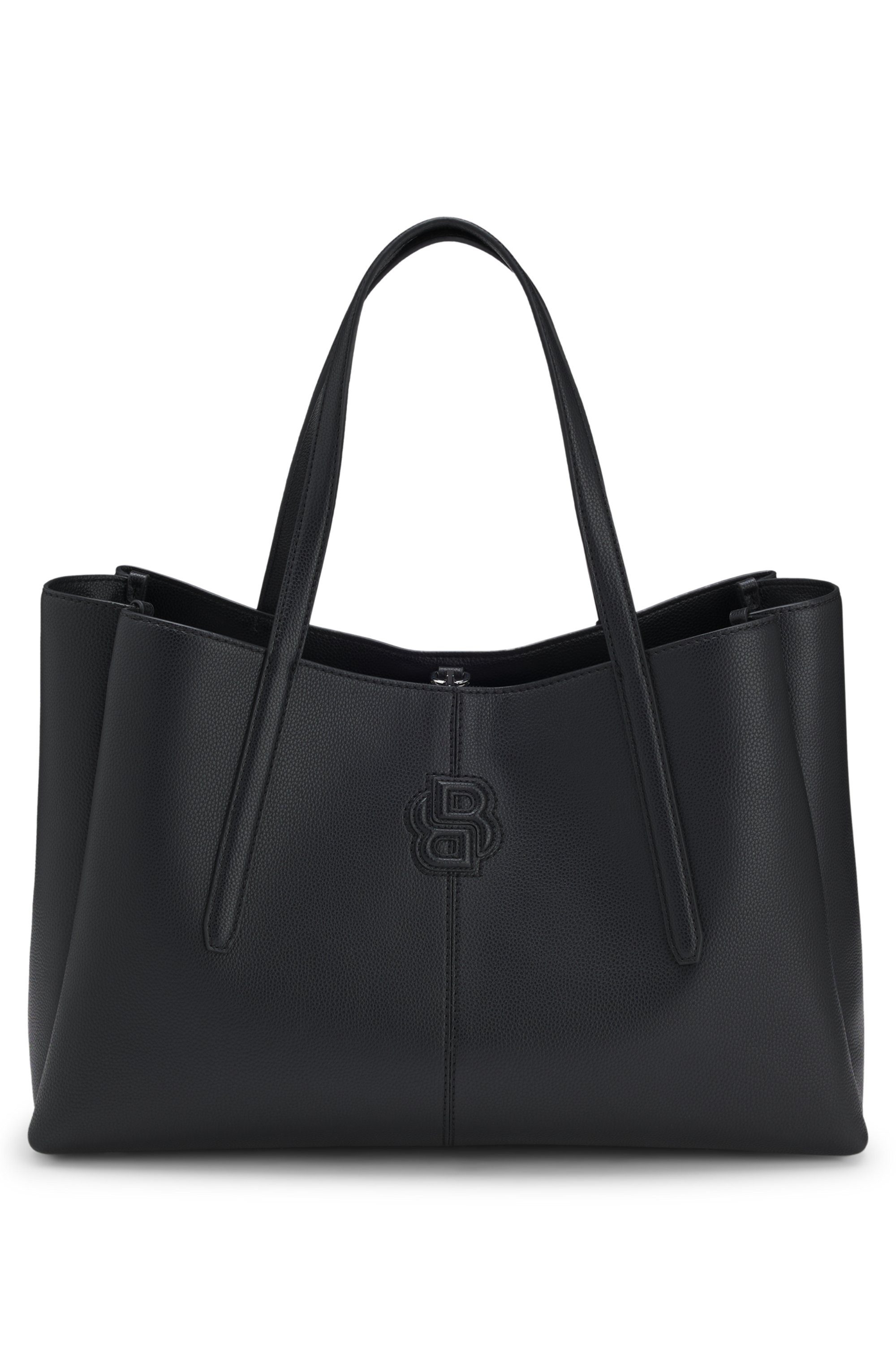 BOSS Henkeltasche Anett NEW, große Damen Umhängetasche, Shopper, Schultertasche
