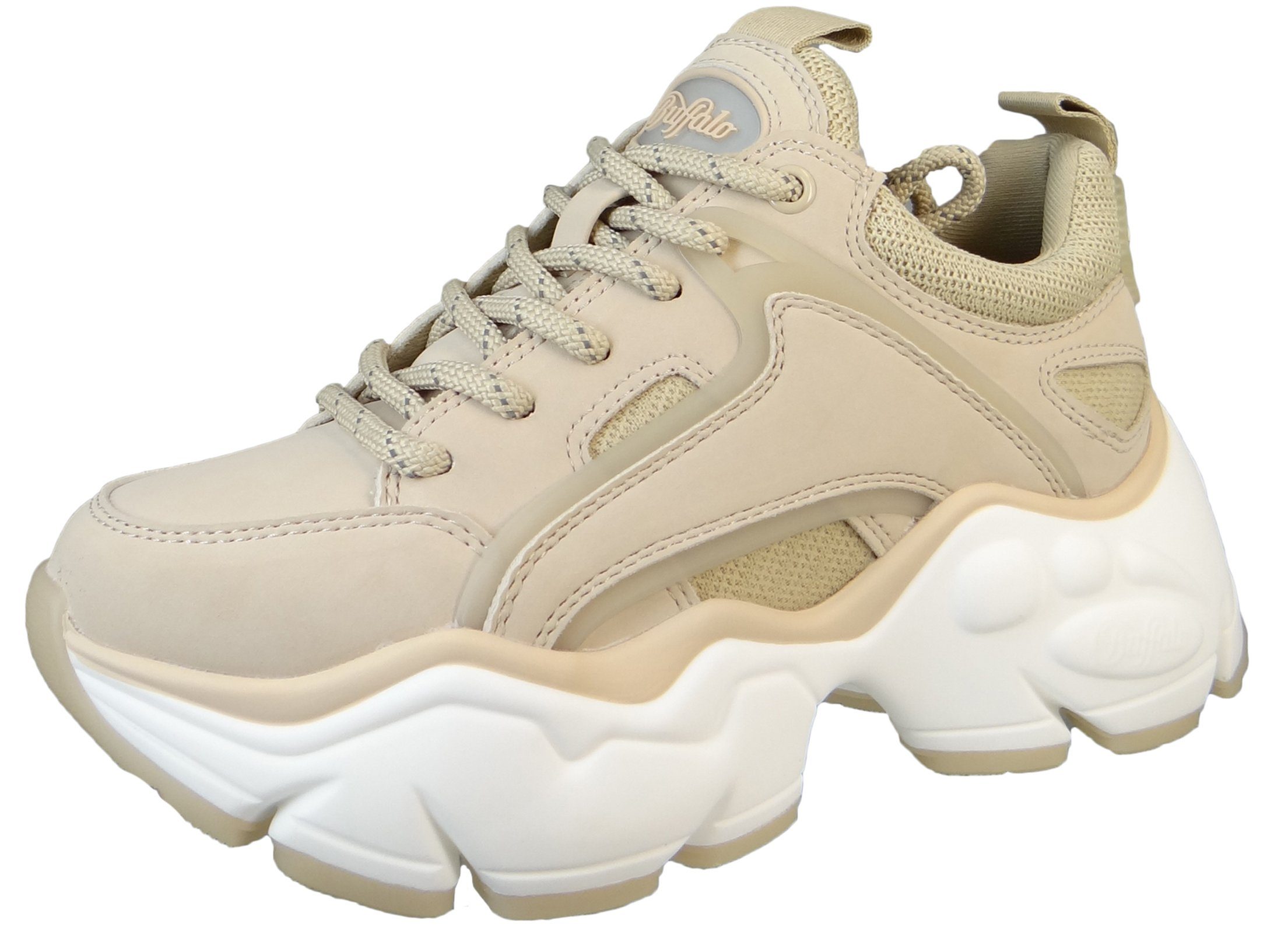 1630810 Binary Low Top Cream Sneaker