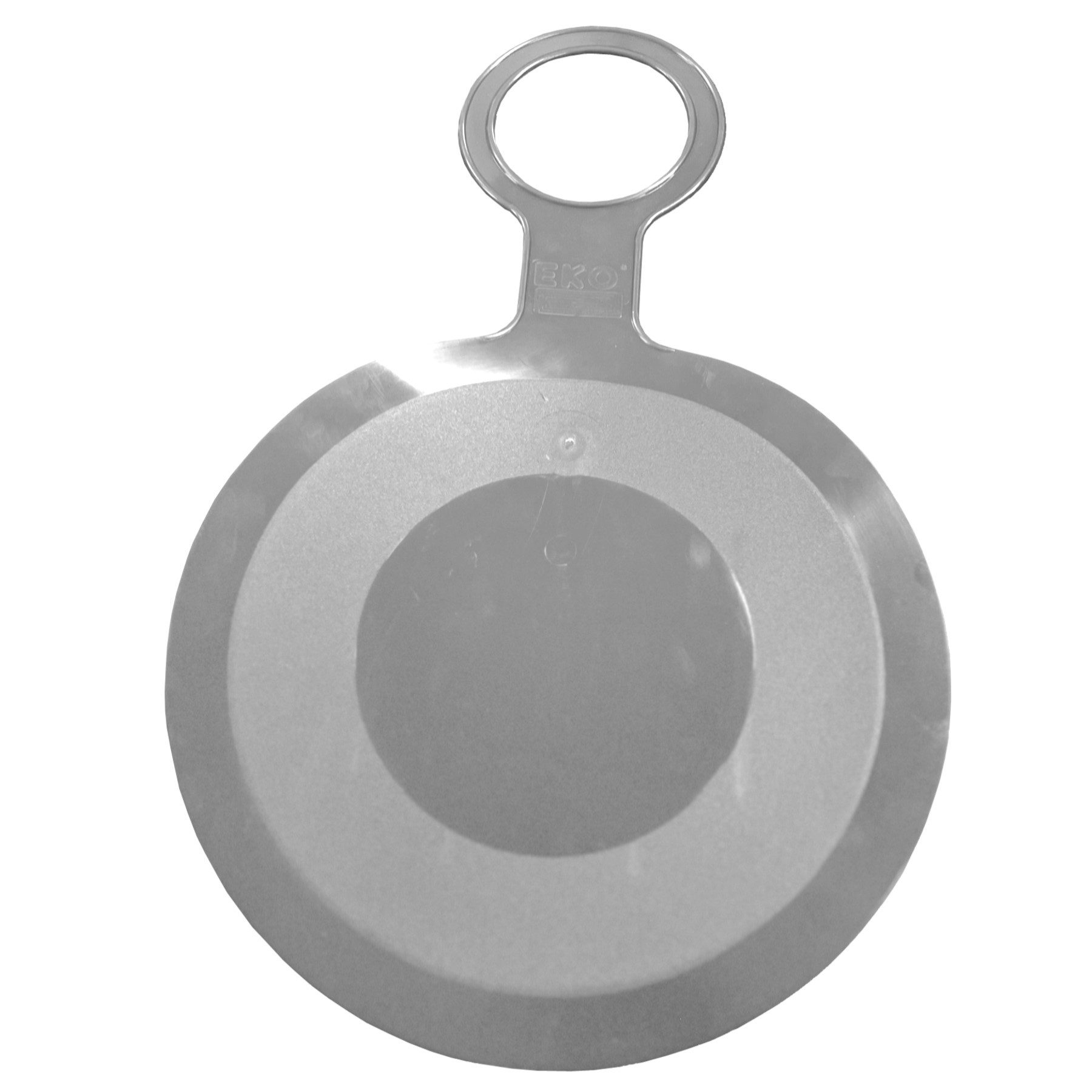 TikTakToo Schneerutscher EKO Rutschblatt Rondo silber, Kältebeständig, robust, silber, ergonomisch, Swiss Design