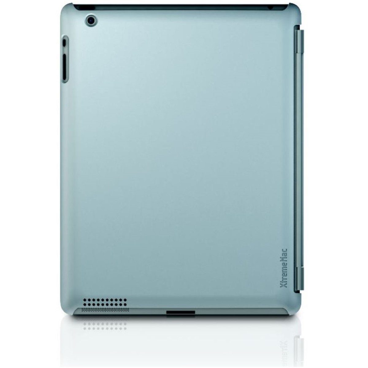 XtremeMac Tablet-Hülle Cover Schutz-Hülle Smart Case Tasche Hellgrau, Hard-Case passend für Apple iPad 4 3 4G 3G 2 2G