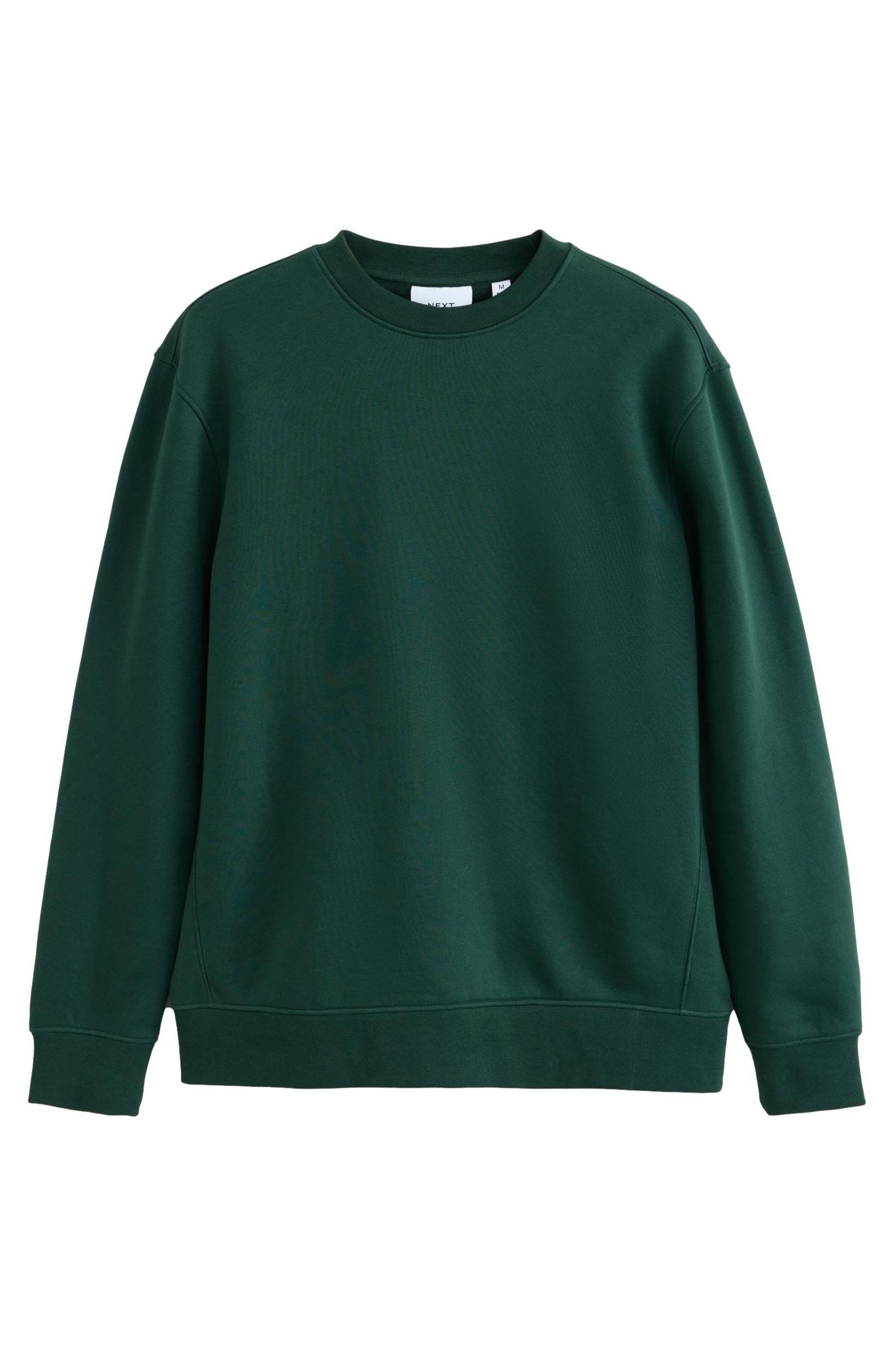 Next Sweater Schweres Regular Fit Rundhalssweatshirt (1-tlg)