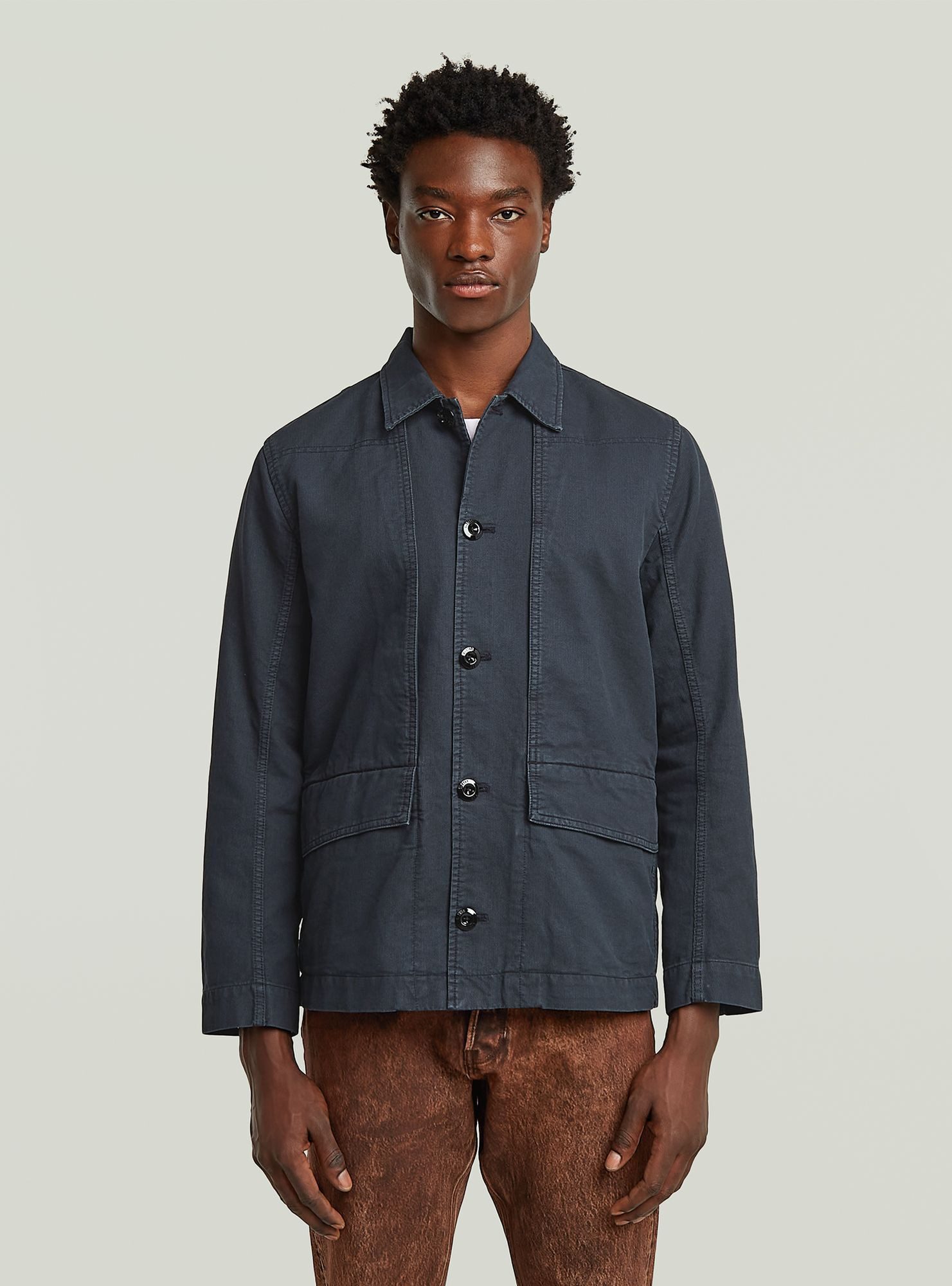 Langarmshirt 4 Pocket Overshirt
