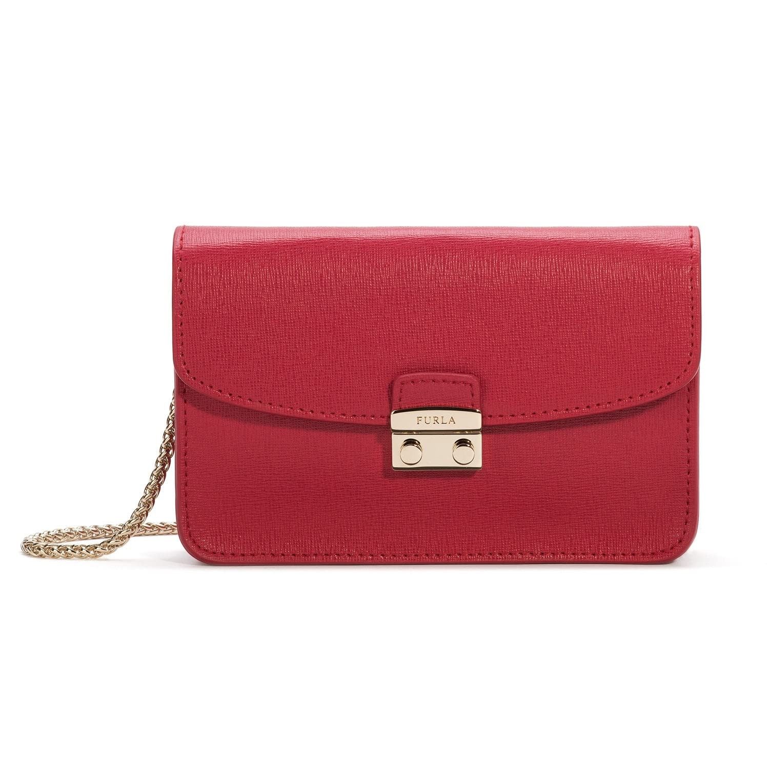 Handtasche FURLA Schultertasche Giulia Mini Crossbody Ruby 00883434