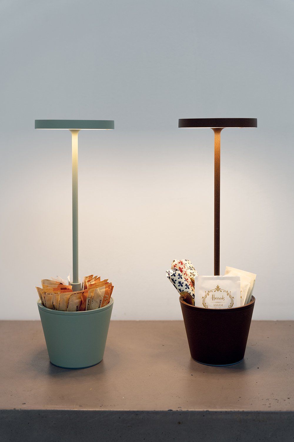 Zafferano LED Tischleuchte Reverso Pro, LED fest integriert, 2200K, 3000K, 2700K