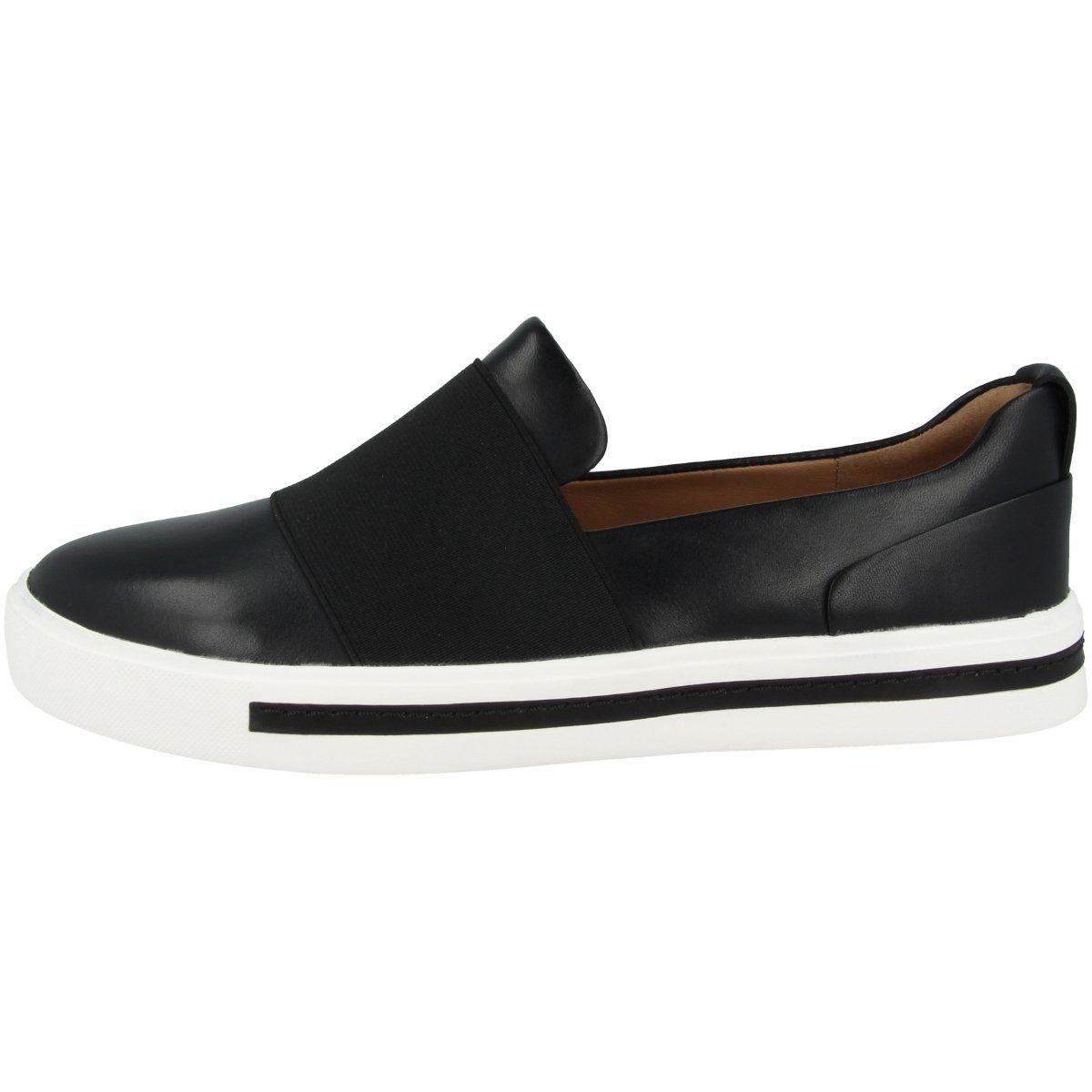 clarks un maui step slip on trainers