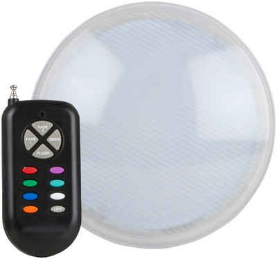 Gre Pool-Lampe LEDP56CE, Farbwechsel, Fernbedienung, Infrarot inkl., LED fest integriert, Farbwechsler, farbige Beleuchtung für Einbaubecken