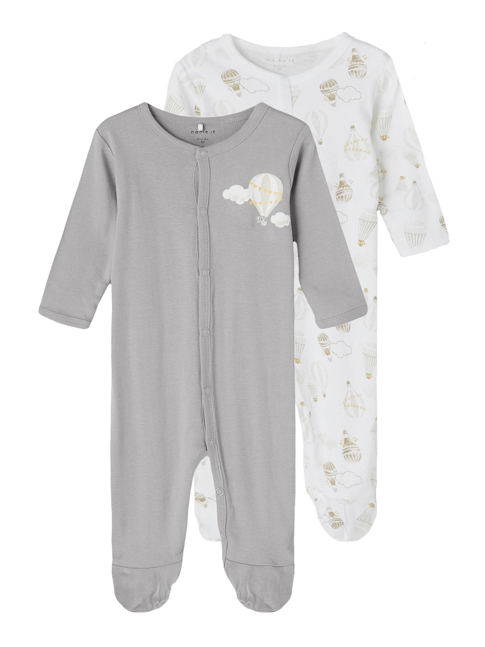 Strampler Baby Unisex 2er Pack Strampler Ballon