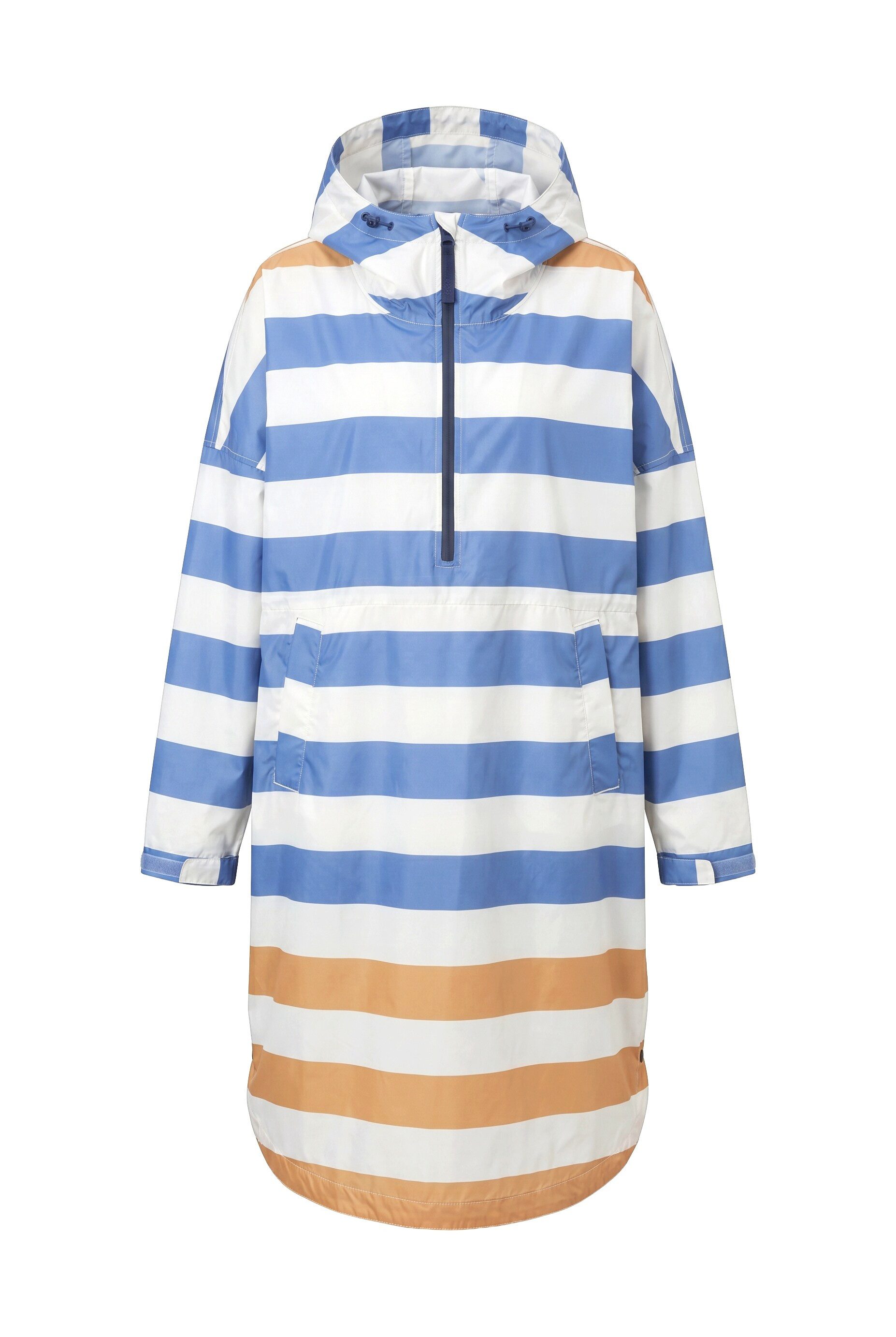 Laurasøn Regenjacke Funktions-Regencape Unisex Print Kapuze