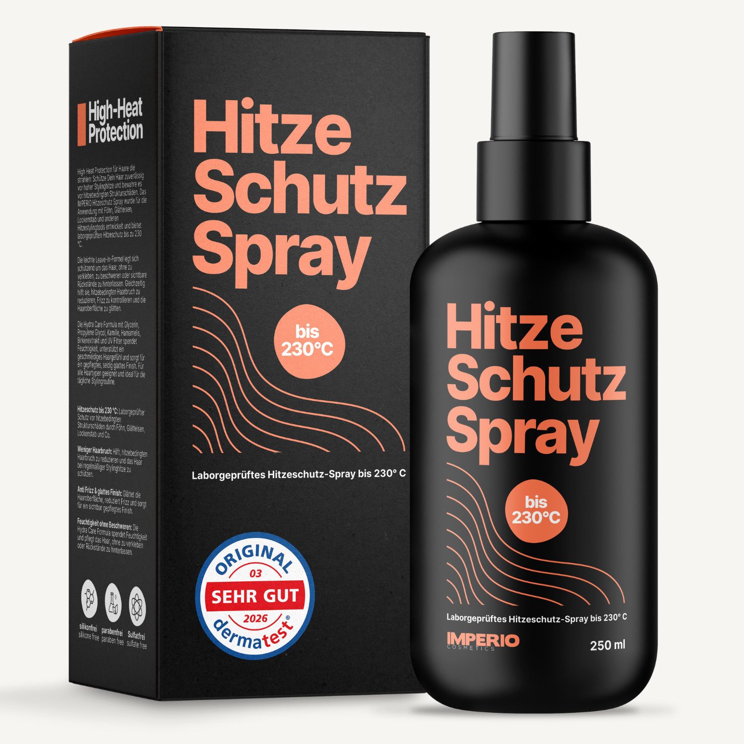 IMPERIO Hitzeschutzspray IMPERIO® Hitzeschutz Spray