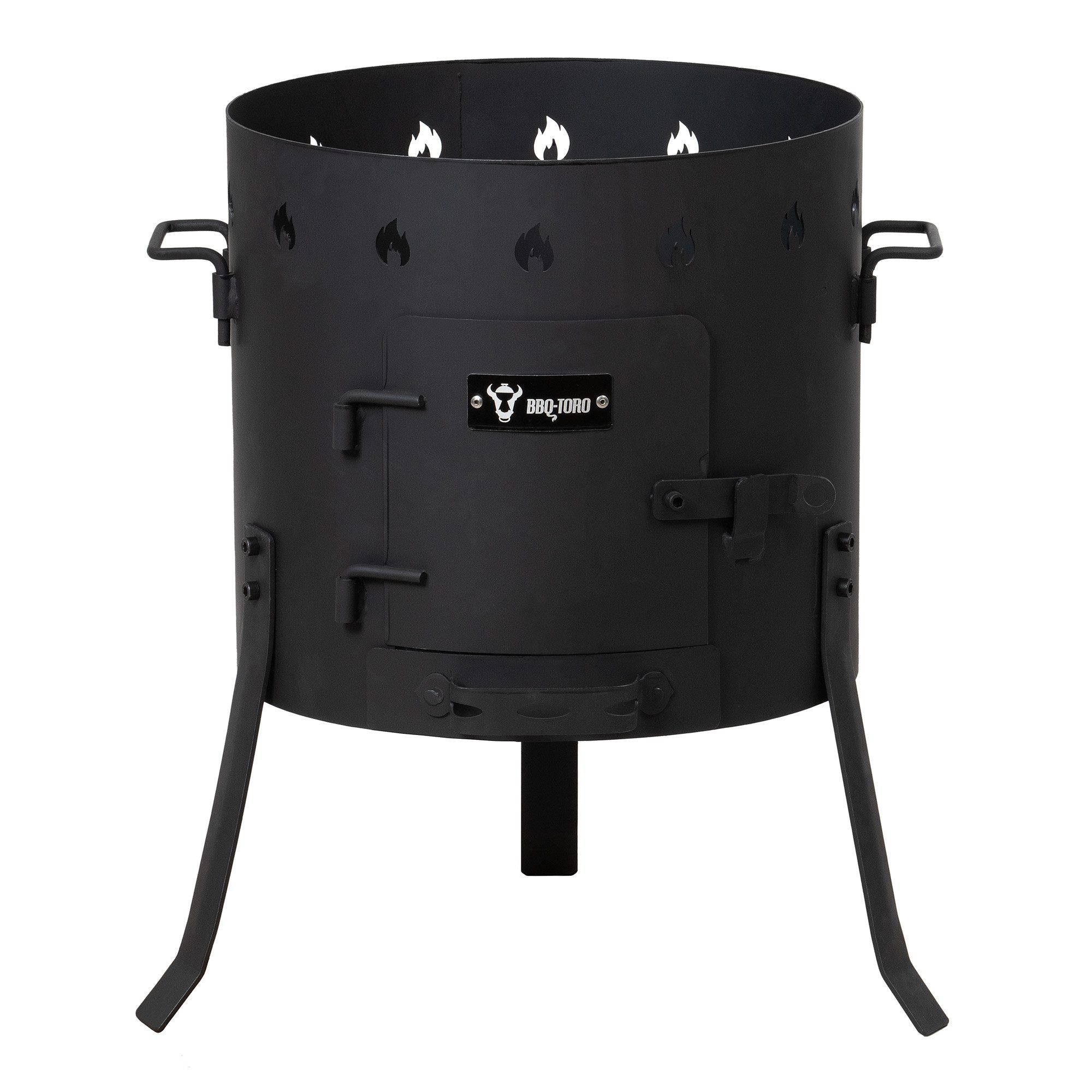 BBQ-Toro Feuerkorb Kazan Ofen Ø 45 cm, Gulaschkessel, Feuerkessel, Outdoor Ofen, (1-St), Standfest
