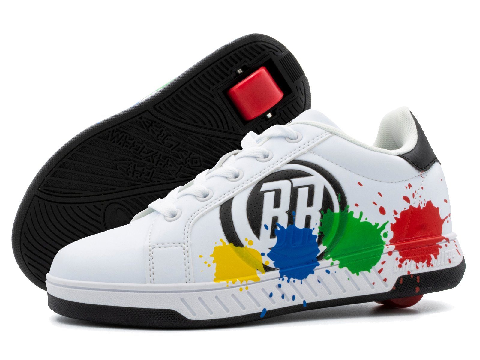 BREEZY ROLLERS Schuhe mit Rollen Rollschuhe Sneaker Heelys 2-in-1 Kinderschuhe Rollschuhe
