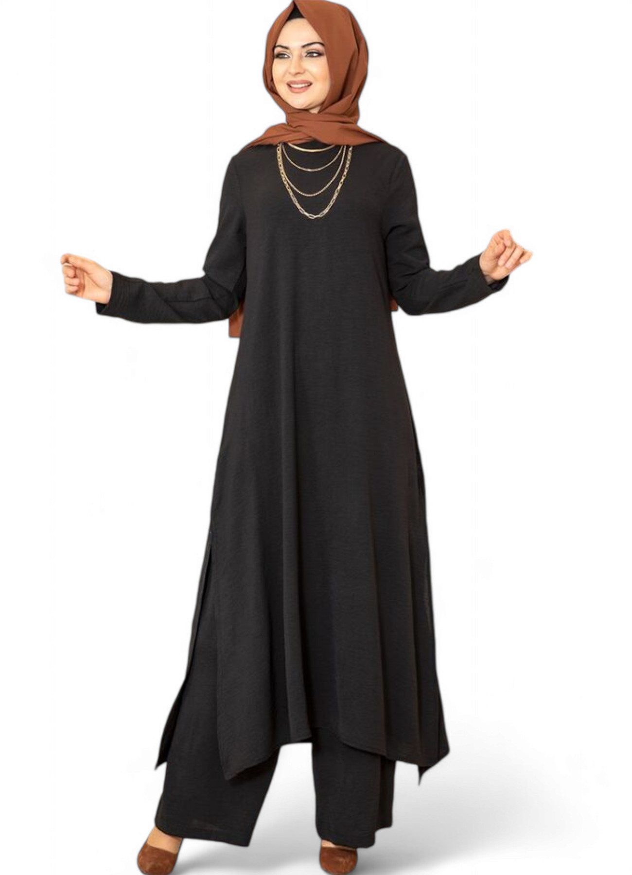 fashionshowcase Longtunika Damen Zweiteiler Set - günstig online kaufen