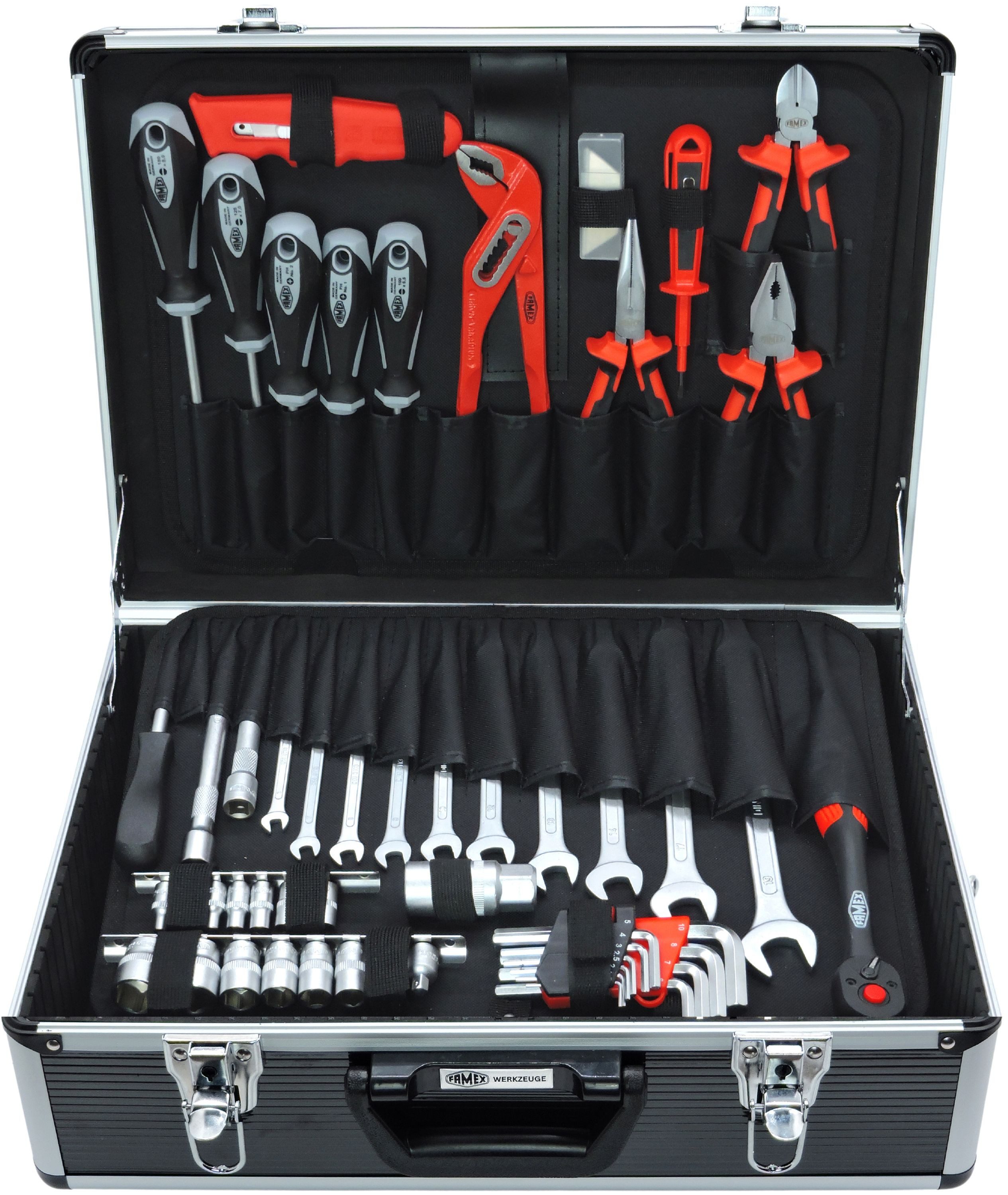 FAMEX Ящики для инструментов 705-L Universalkoffer leer (Werkzeugkasten), Kapazität bis 24 kg, Инструментkiste