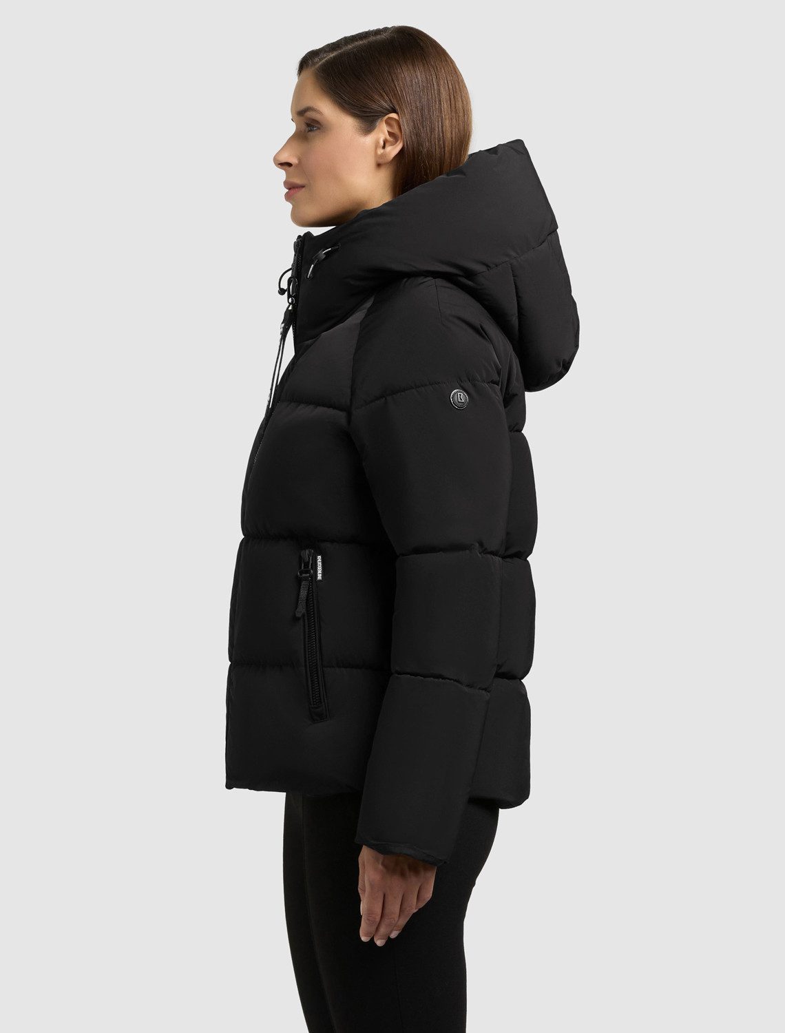 khujo Winterjacke Khujo ONO 2 Jacket Damen Steppjacke mit Kapuze, Wasserabweisend (1-St) Reißverschlusstaschen, eine Innentasche – Bild 4 von 5