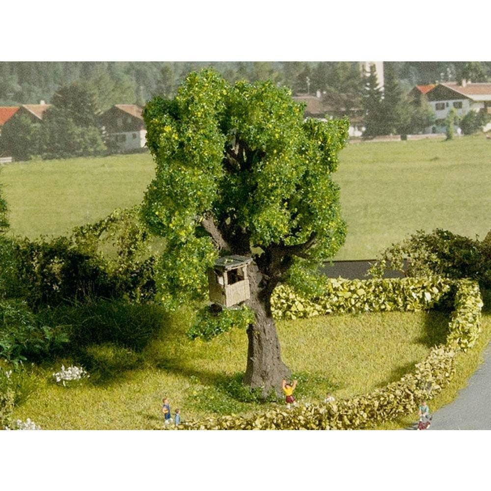Modelleisenbahn-Baum TT Baum mit Baumhaus, 13 cm hoch