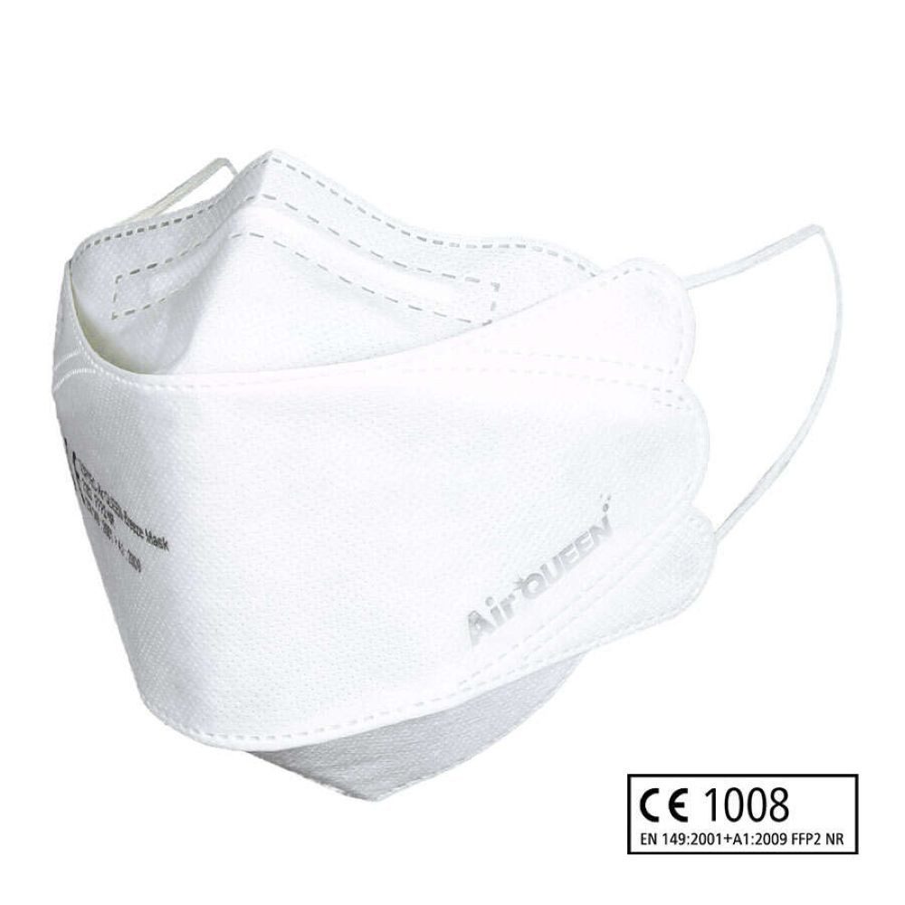 siegmund care Filtrierende Halbmasken FFP2 20x Air QUEEN Breeze Mask, Filterleistung 97,3 %, 20-St., MHD: 31.12.2028, Schutzart FFP2 NR D