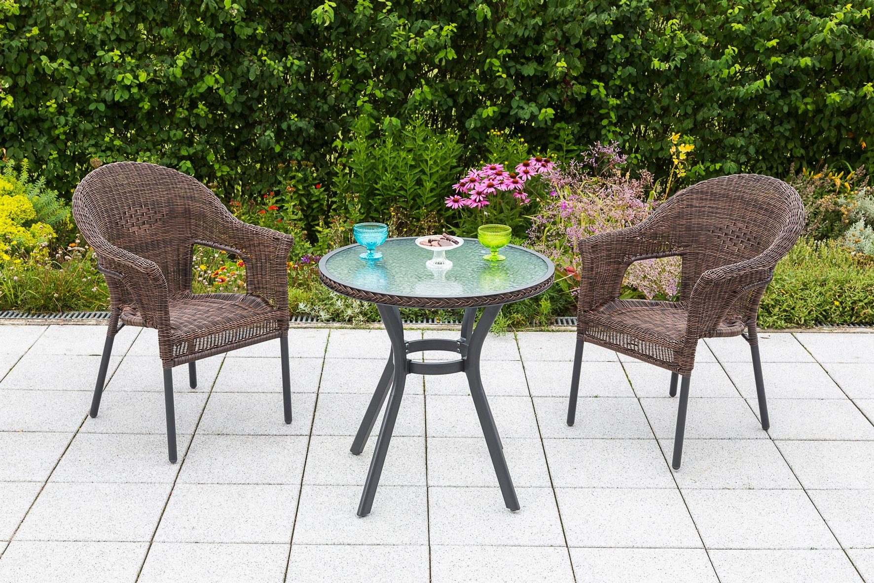 Merxx Gartentisch Ravenna Rund 72 cm x 73 cm günstig online kaufen