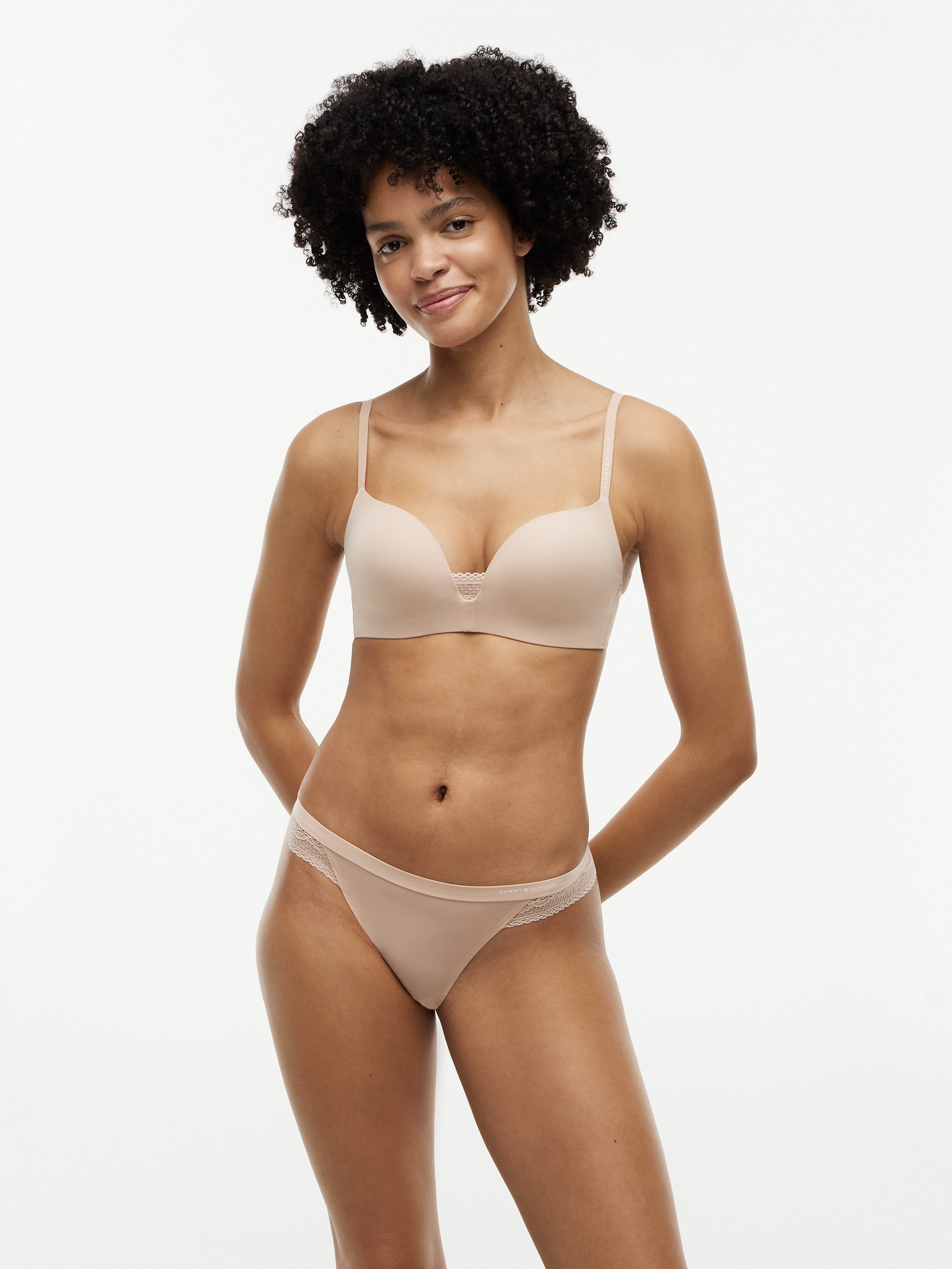 Tommy Hilfiger Underwear Push-up-BH WIRELESS PUSH UP mit Spitze & verstellbaren Trägern – Bild 3 von 5