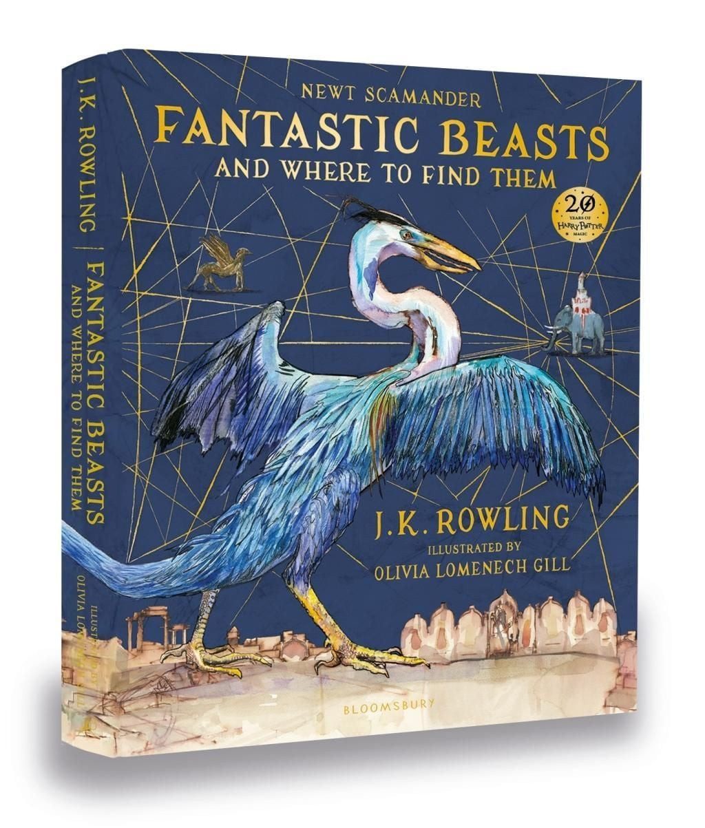 Belletristik Fantastic Beasts and Where to Find Them/Illustr. Ed. Illustrated Editi J. K. Rowling