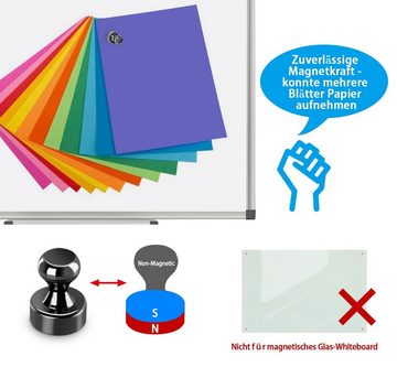 Homewit Magnet Neodym Magnet Extra Stark 24 Stück Kegelmagnete für Magnettafel, für Pinnwand Whiteboard Kühlschränke usw.