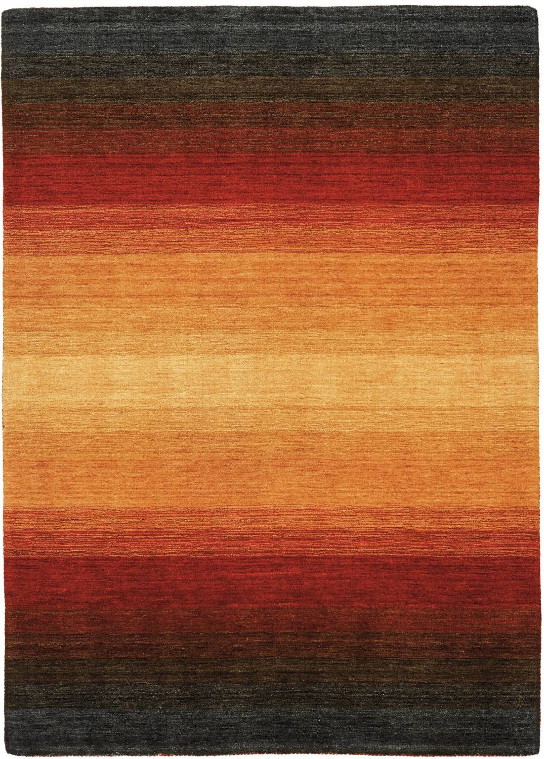 Rug Studios Teppich RAINBOW 1201, Rechteckig, Höhe: 19 mm, Handgefertigt, 60 x 90 cm, Multi