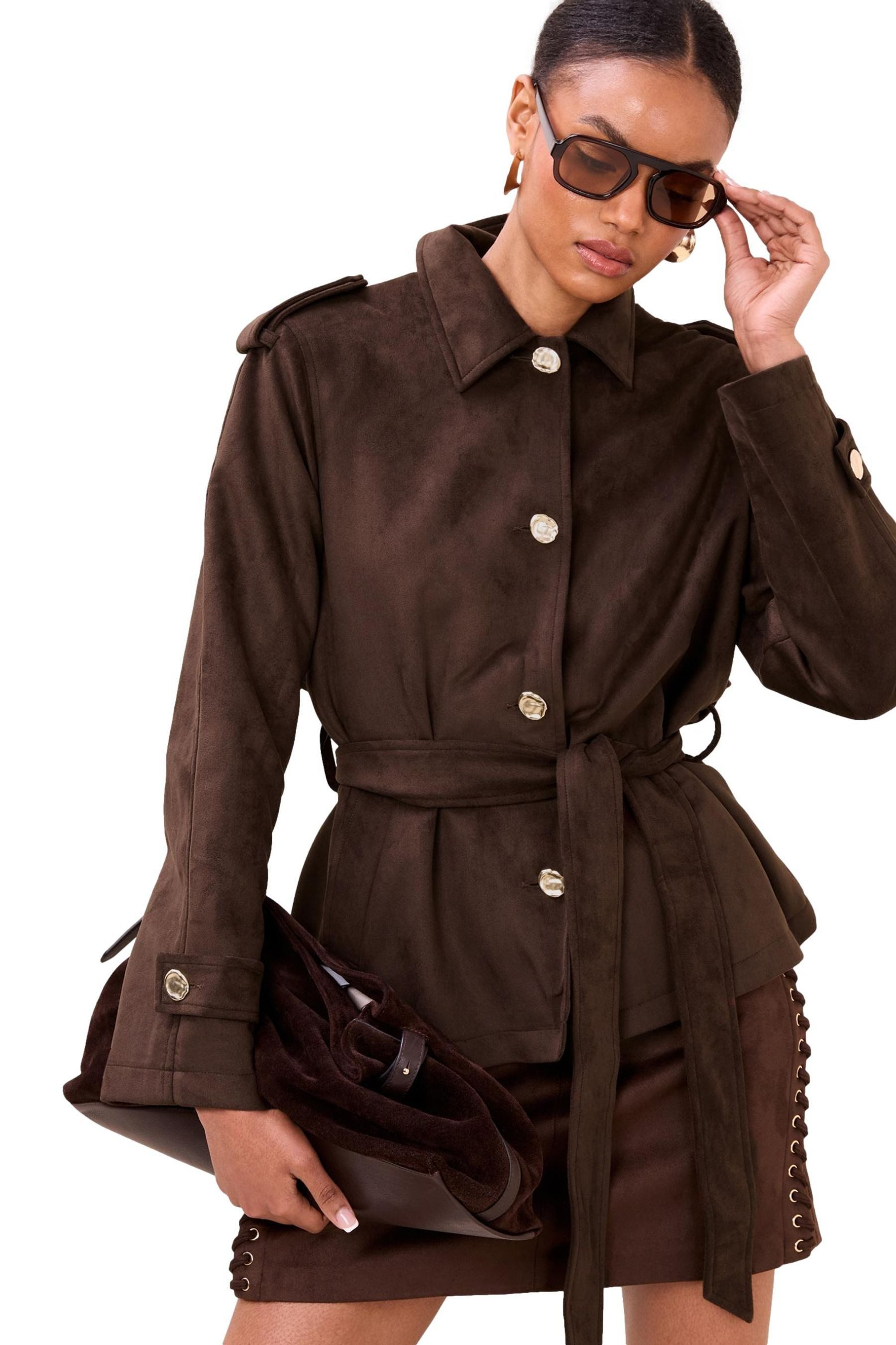 Kurzmantel Lipsy Kurzer Trenchcoat, Regular
