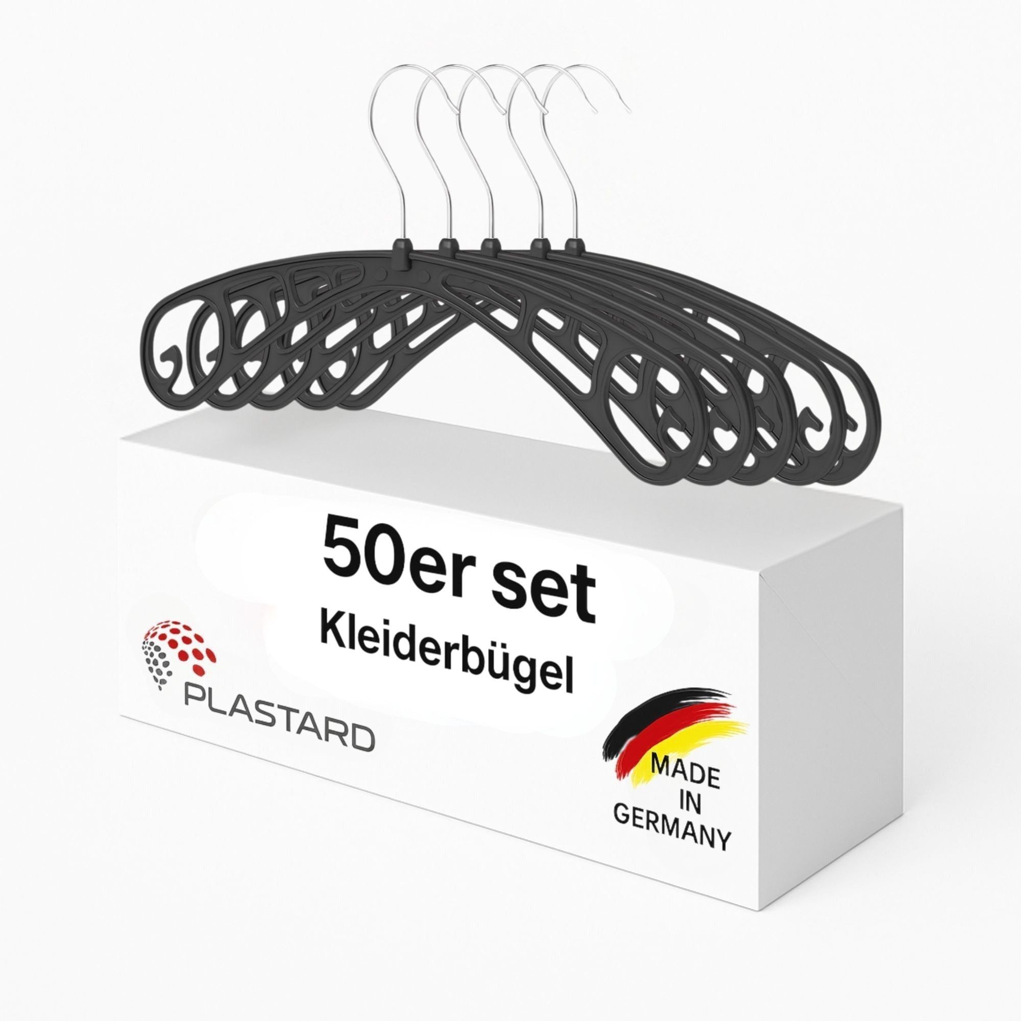 Plastard Kleiderbügel Platzsparend strapazierfähiger, 360° drehbar, günstig online kaufen