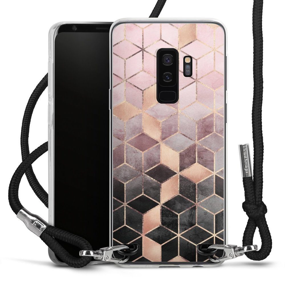 DeinDesign Handyhülle »Pink Grey Gradient Cubes Print« Samsung Galaxy S9  Plus Duos, Hülle Würfel Elisabeth Fredriksson Gold & Kupfer online kaufen |  OTTO