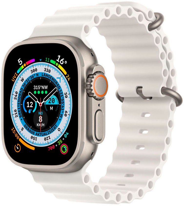 Apple Uhrenarmband White 49mm Band Ocean