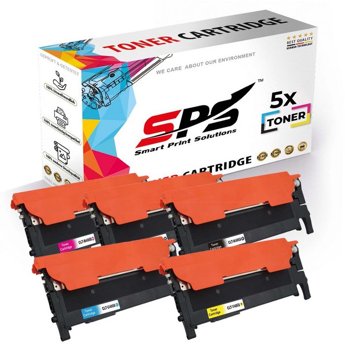 SPS Tonerkartusche 5x Multipack Set Kompatibel für Samsung CLX-3300 (5er Pack 5x Toner)