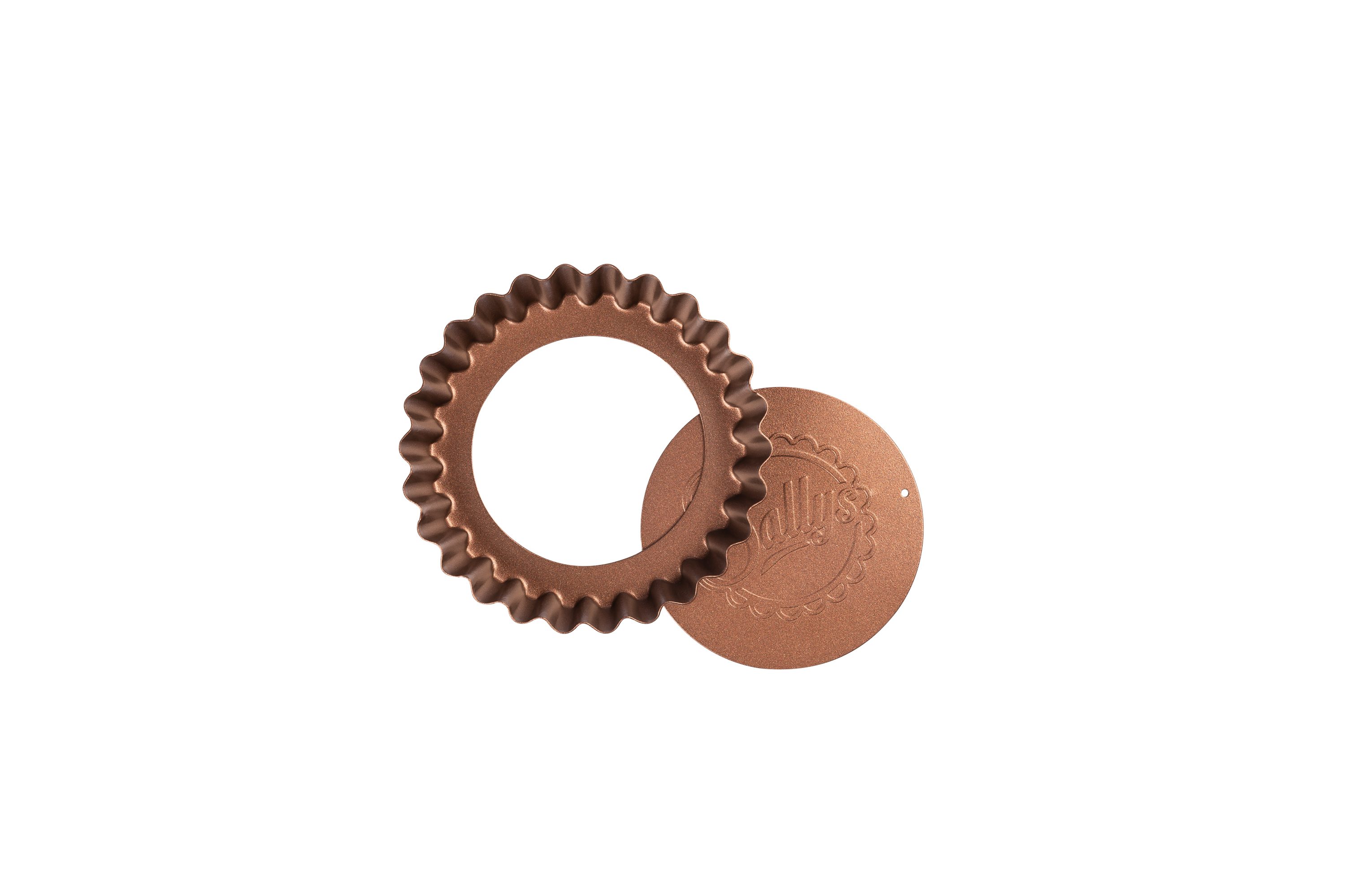 Sallys Tarteform Mini - 4er Set, mit Hebeboden