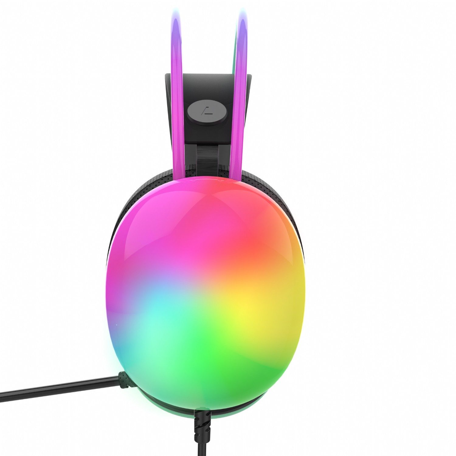 INCA Empousa Kopfhörer mit Mikrofon 7.1 Virtual Surround RGB Gaming-Headset