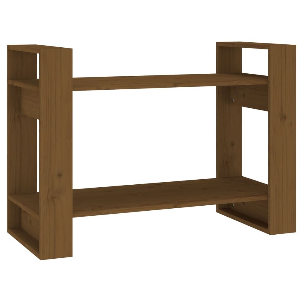 vidaXL Bücherregal Bücherregal/Raumteiler Honigbraun 80x35x56,5 cm günstig online kaufen