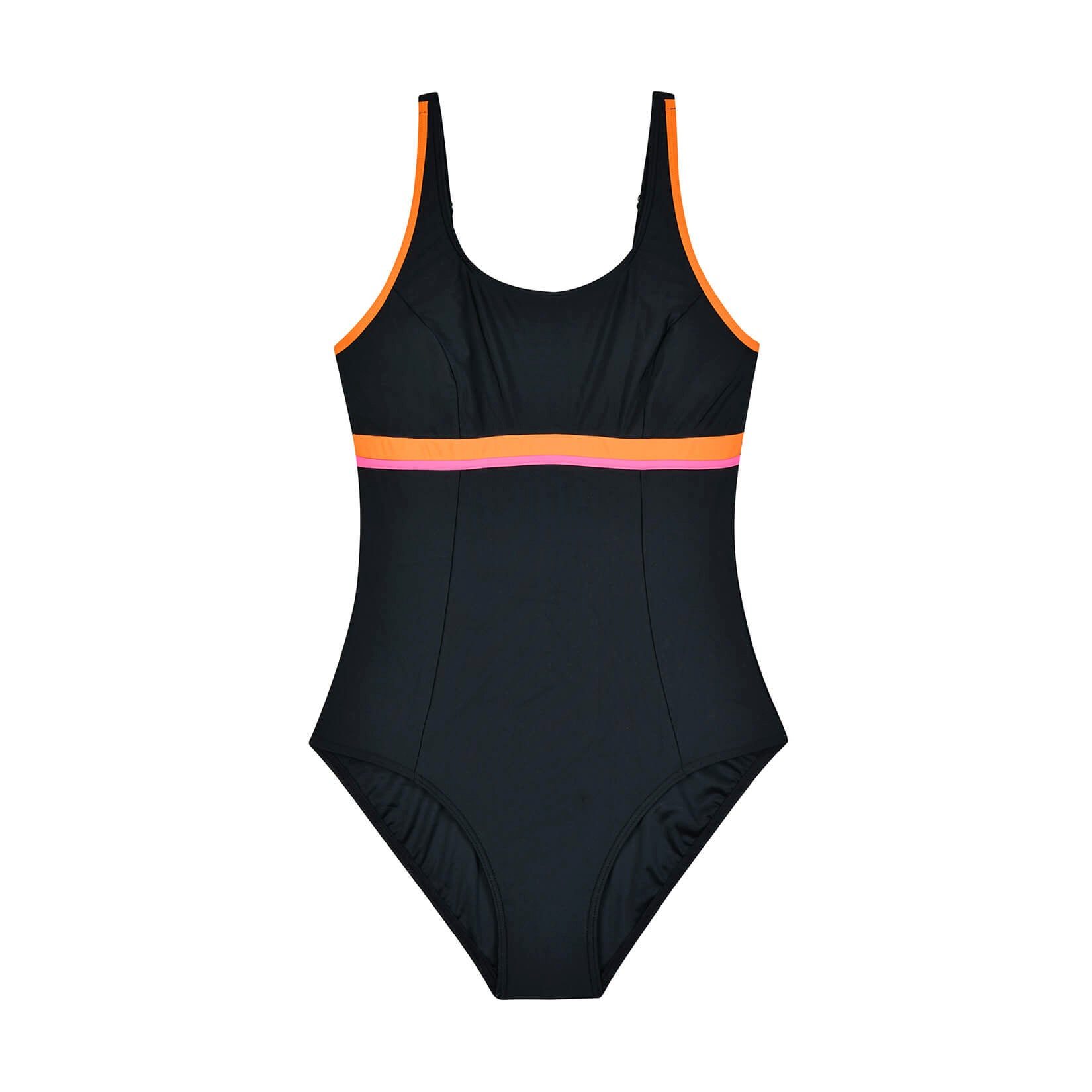 Badeanzug Damen-Badeanzug im Sport-Stil mit U-Rücken für maximale Leistung
