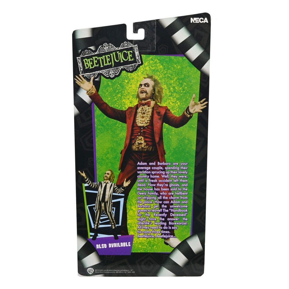 NECA Actionfigur Beetlejuice 1988 Beetlejuice Red Tuxedo 18 cm
