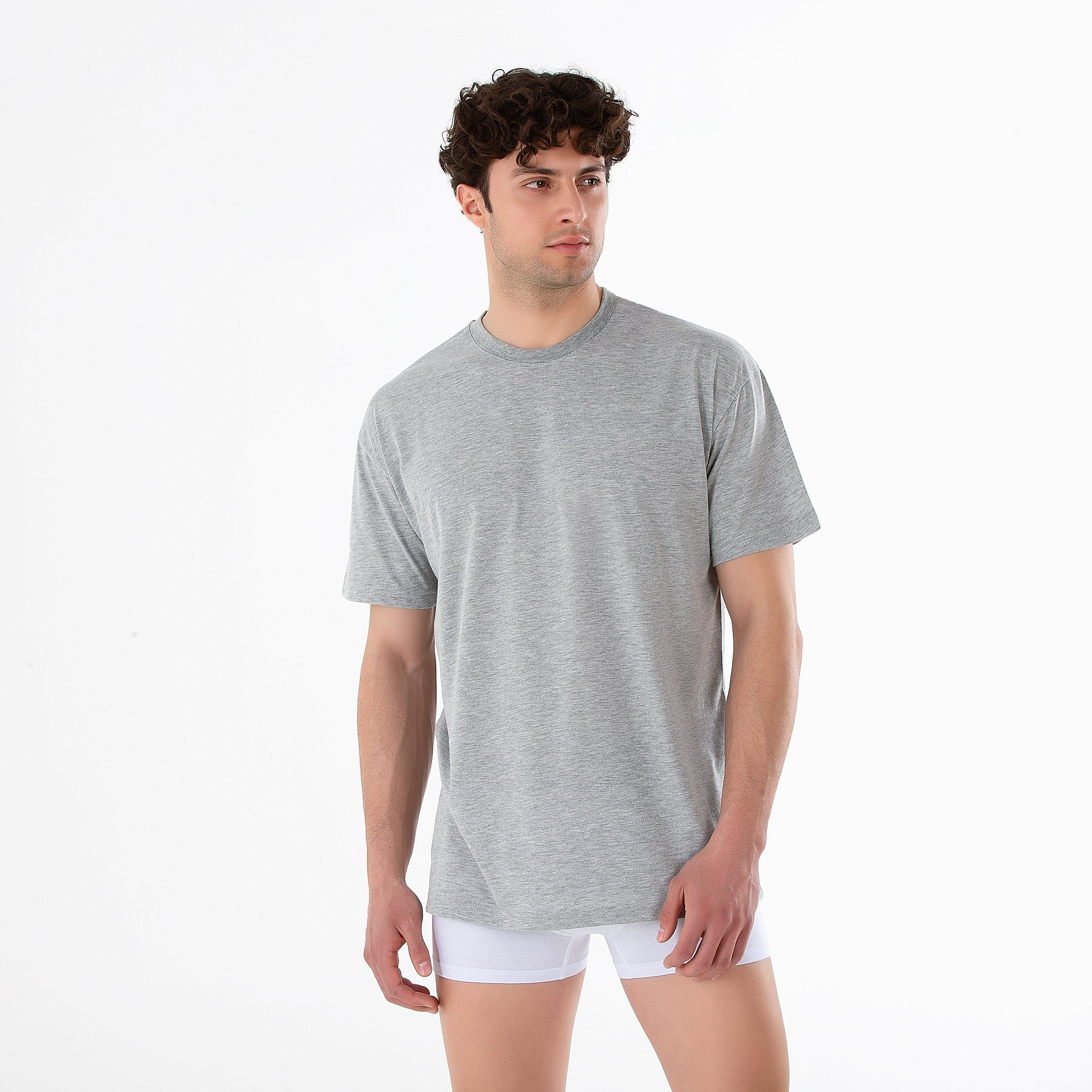 adidas Baumwolle Oversized T-Shirt in Weiß für Herren Herren Bekleidung T-Shirts Kurzarm T-Shirts 
