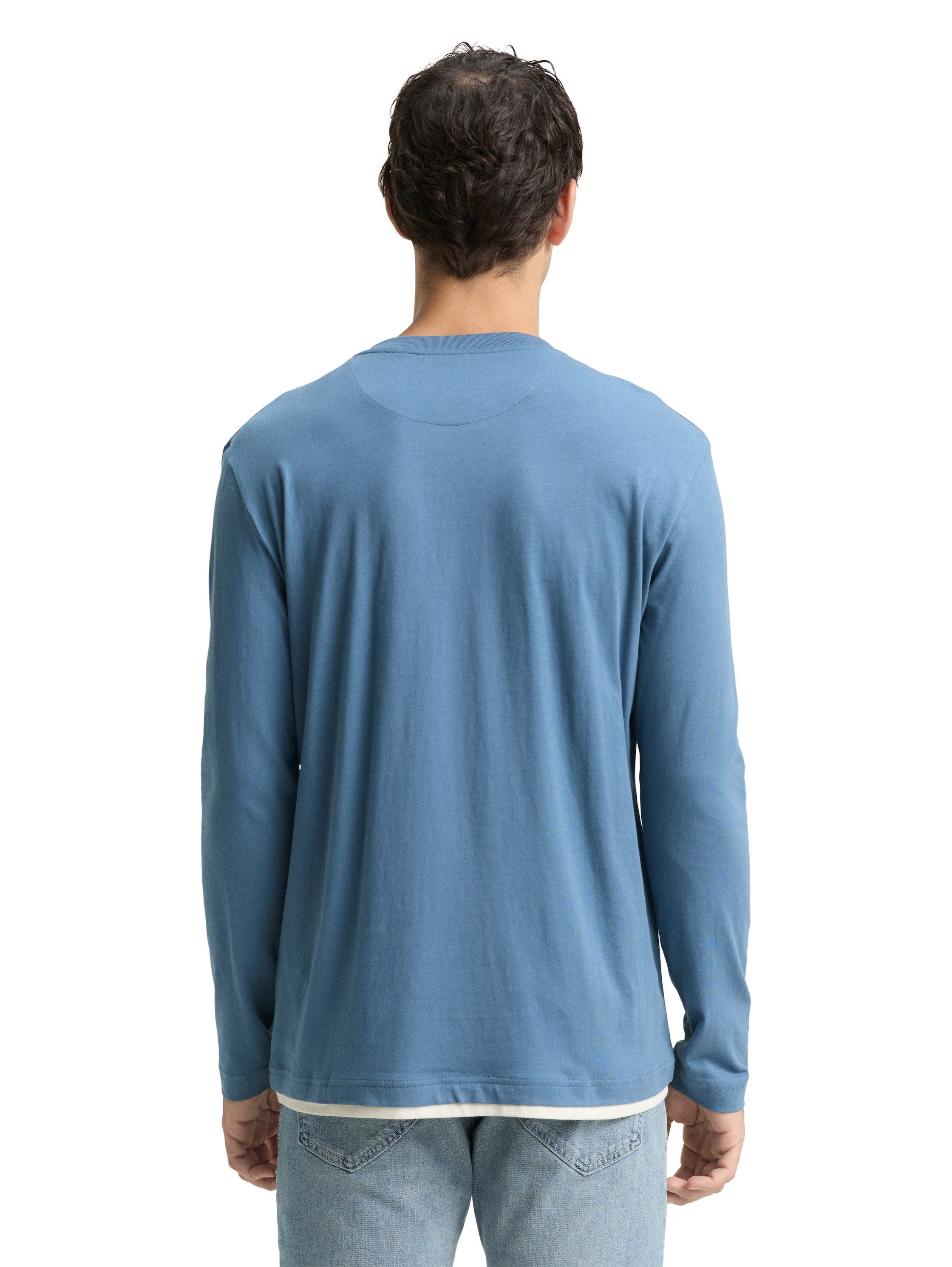 TOM TAILOR Langarmshirt mit Logo Print günstig online kaufen