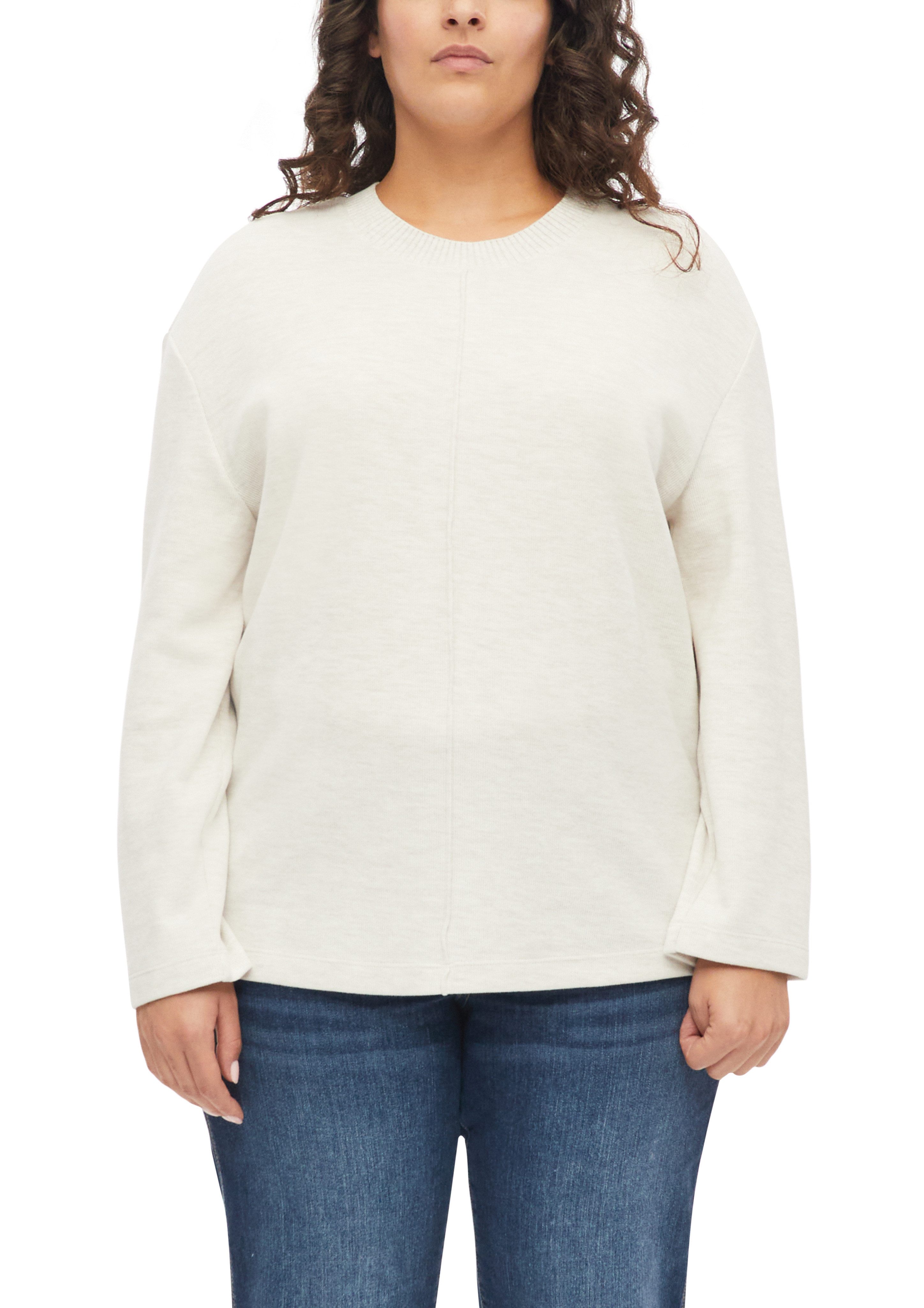 s.Oliver CURVE Sweater mit Rundhals / Große Größen