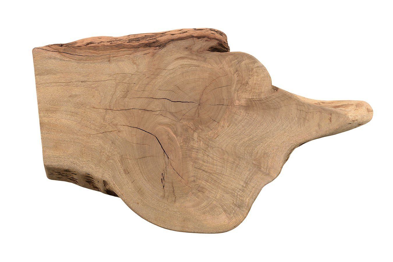 Tischhelden Tischplatte Tischplatte Monolith Mangoholz 89x55cm