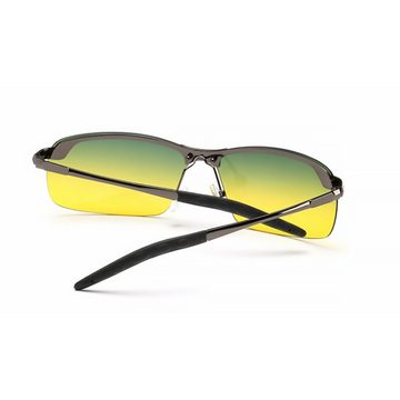 MidGard Arbeitsschutzbrille Nacht-Kontrast-Brille Nachtfahrbrille Nachtsichtbrillen Anti-Glanz