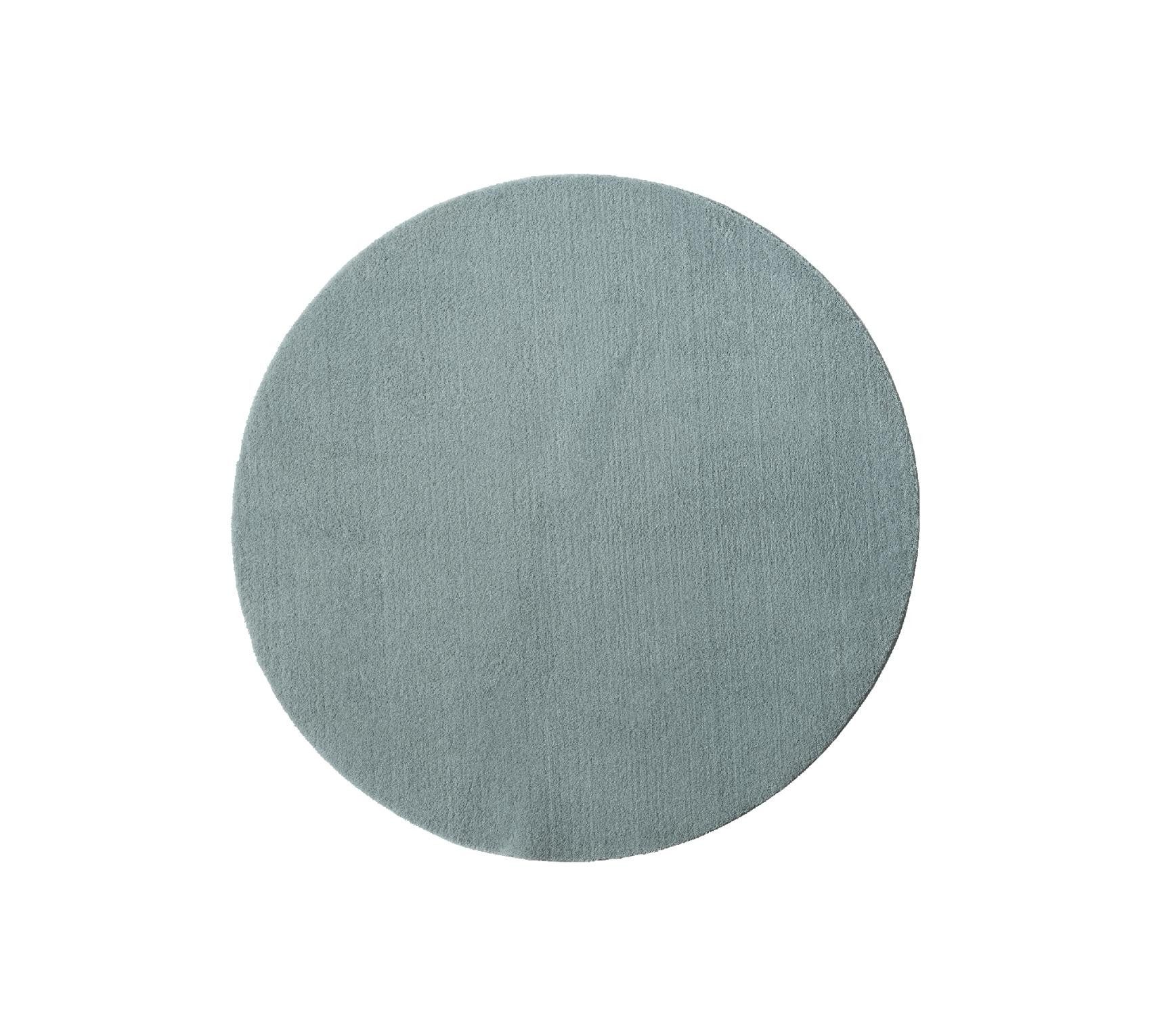 Floornovo Hochflor-Teppich Indoor Teppich Blau versch. Größen - rechteckig für alle Innenräume -, rund, Trocken- und Feuchträume