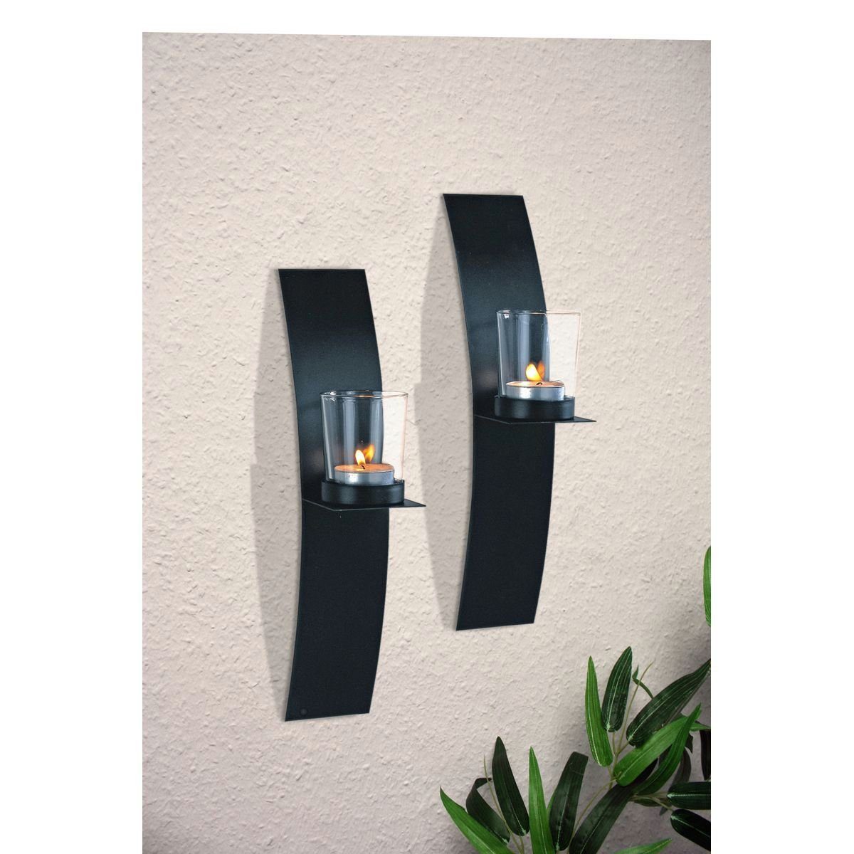 GartenHero Wandkerzenhalter Wandkerzenhalter Teelichter Wand Kerzenhalter W günstig online kaufen