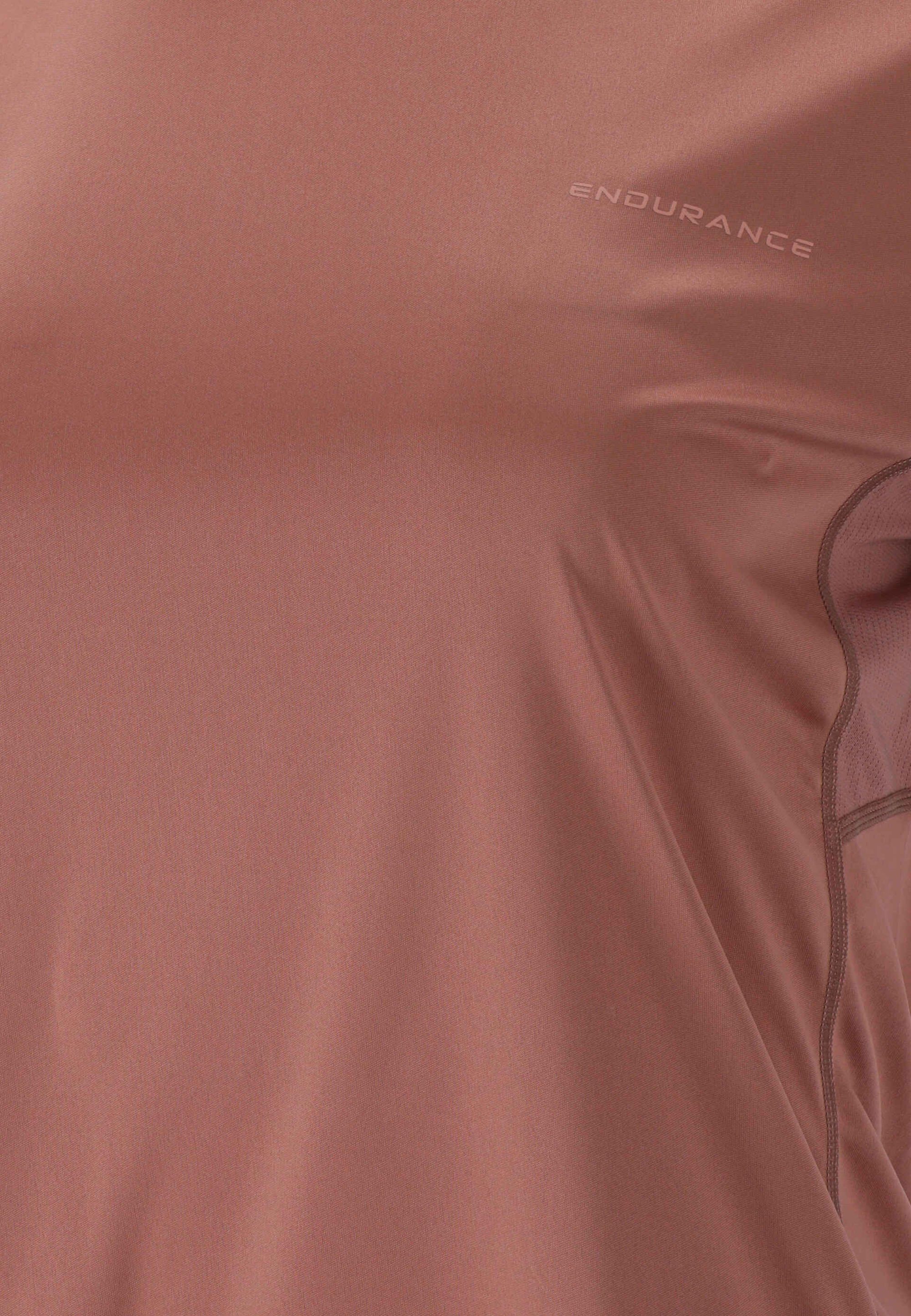 ENDURANCE Funktionsshirt Milly (1-tlg) aus rosa Recyling-Polyester nachhaltigem