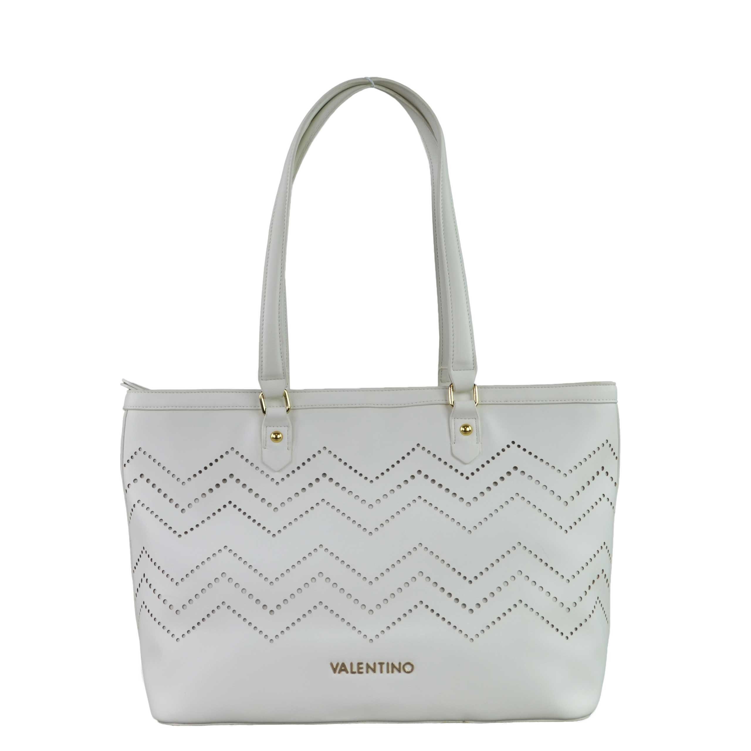 VALENTINO BAGS Shopper Submarine VBS2KW01 Bianco