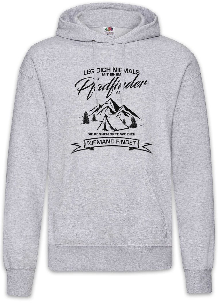 Hoodie Pfadfinder Herren Hoodie Camping Outdoor Survival Lost Outback Verein
