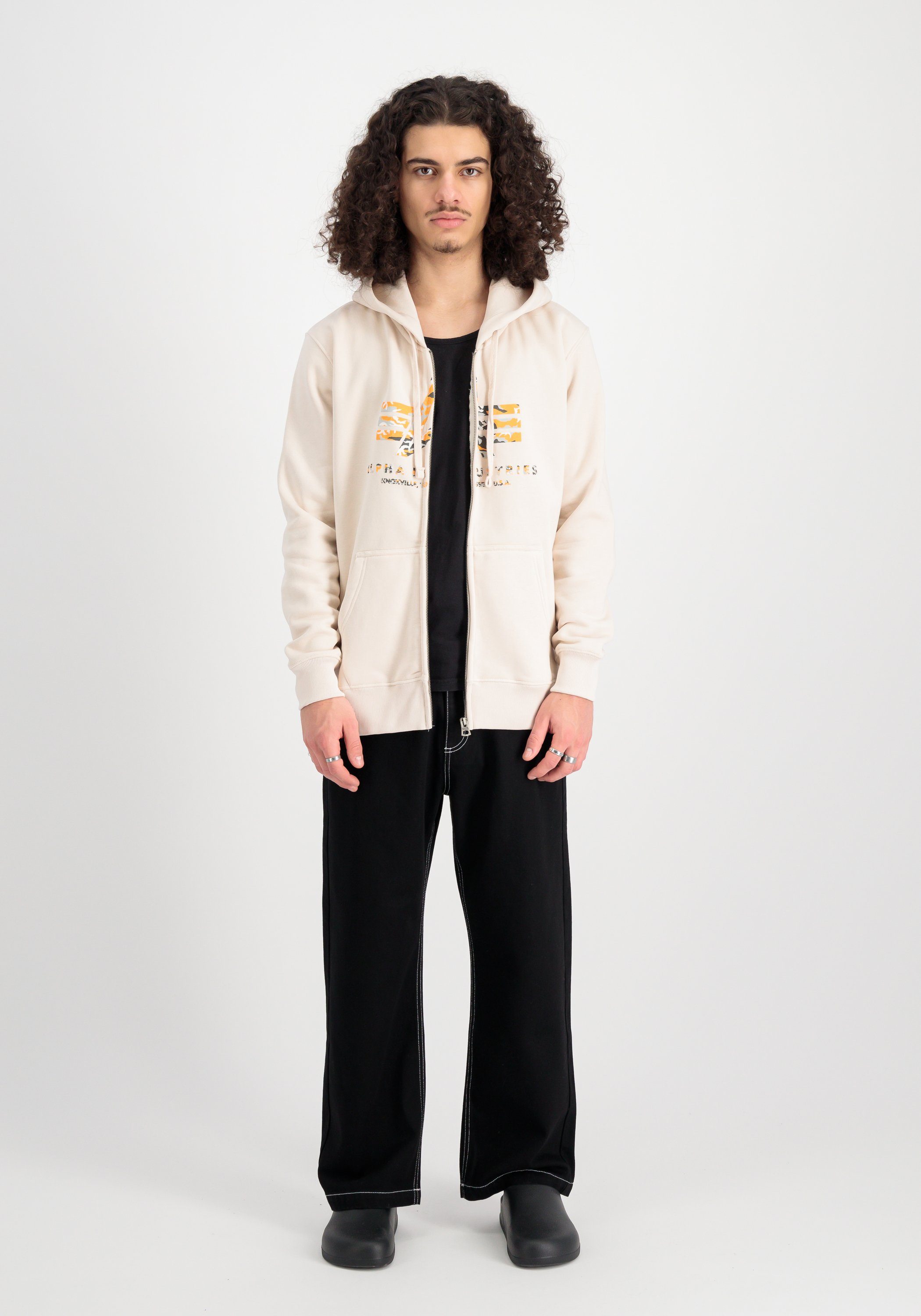 Alpha Industries Hoodie Basic Zip Hoodie PP Camo