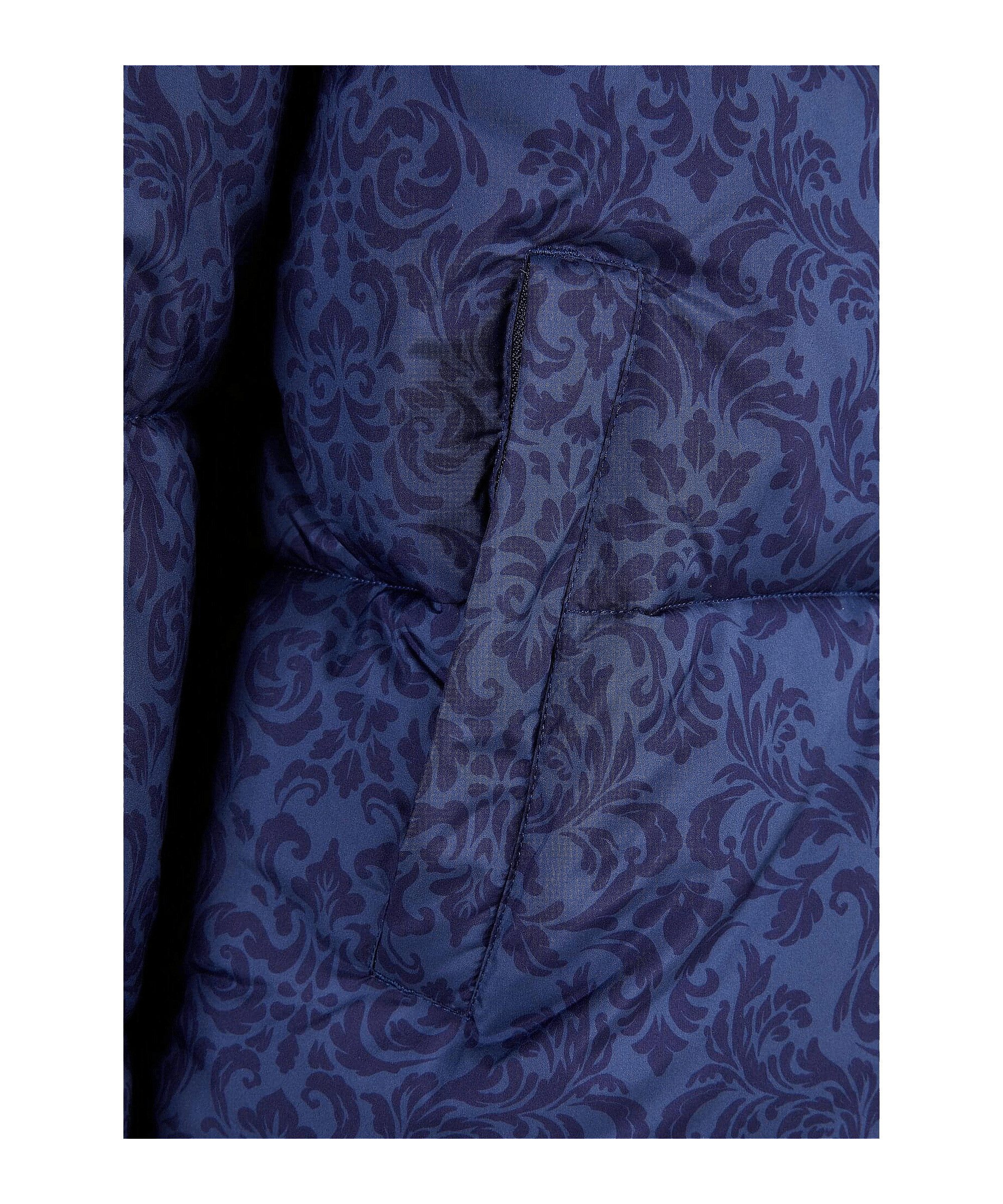 URBAN CLASSICS Sweatjacke Urban Classic AOP Retro Puffer Jacke Sweatjacken Polyester